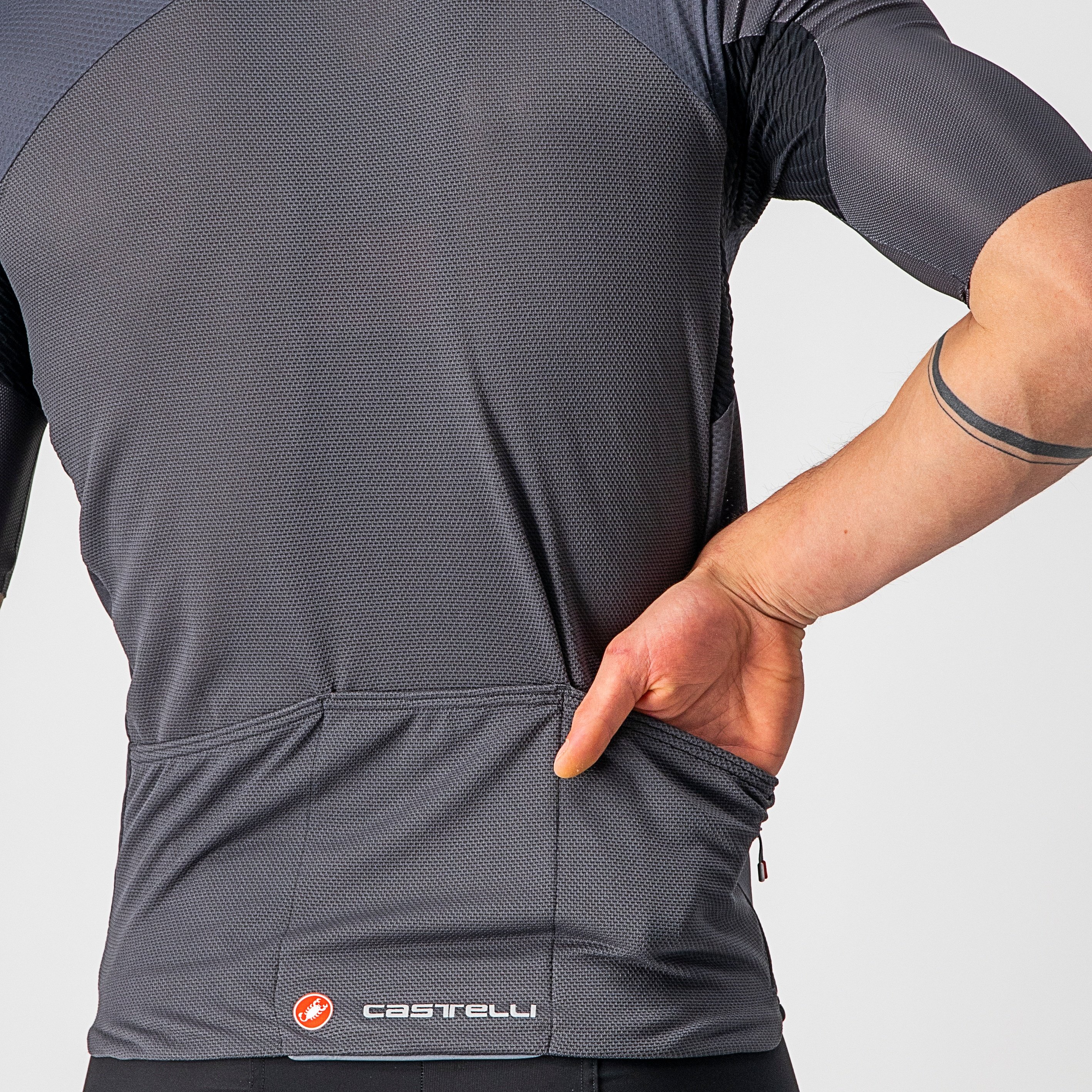 Endurance elite jersey - dark gray - castelli