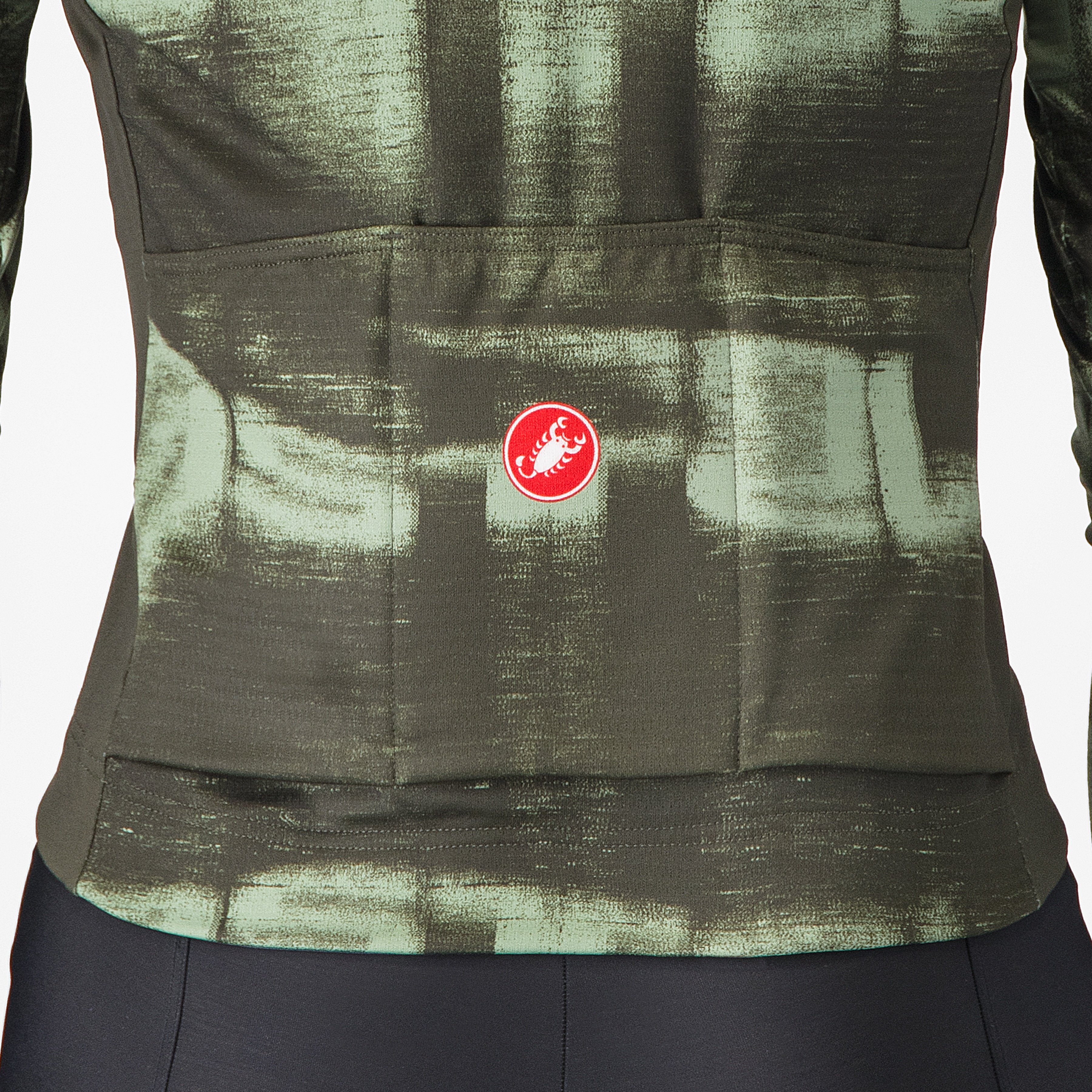 Blur thermal jersey - deep green/green pepper - castelli