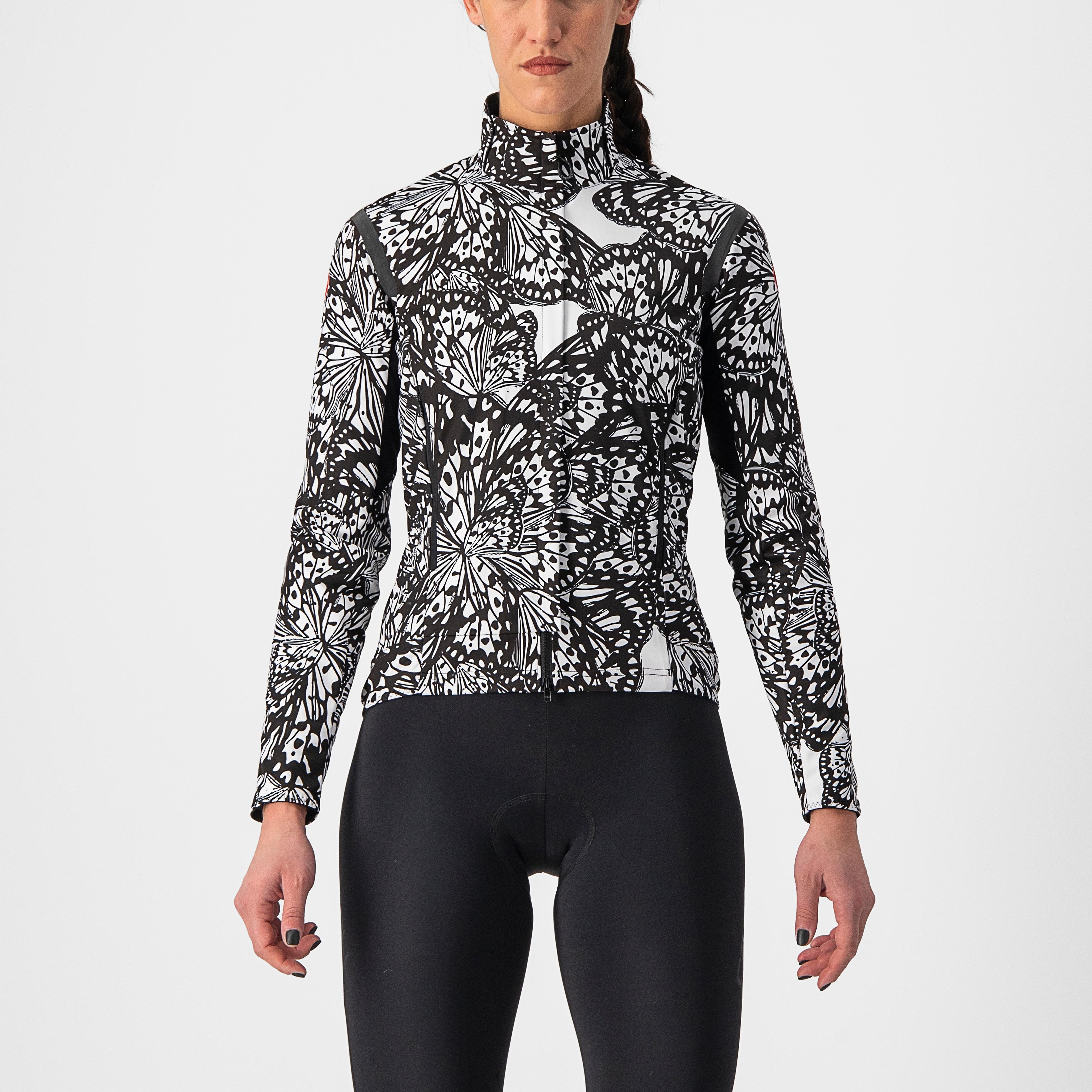 Unlimited perfetto ros 2 w jacket - black/white - castelli