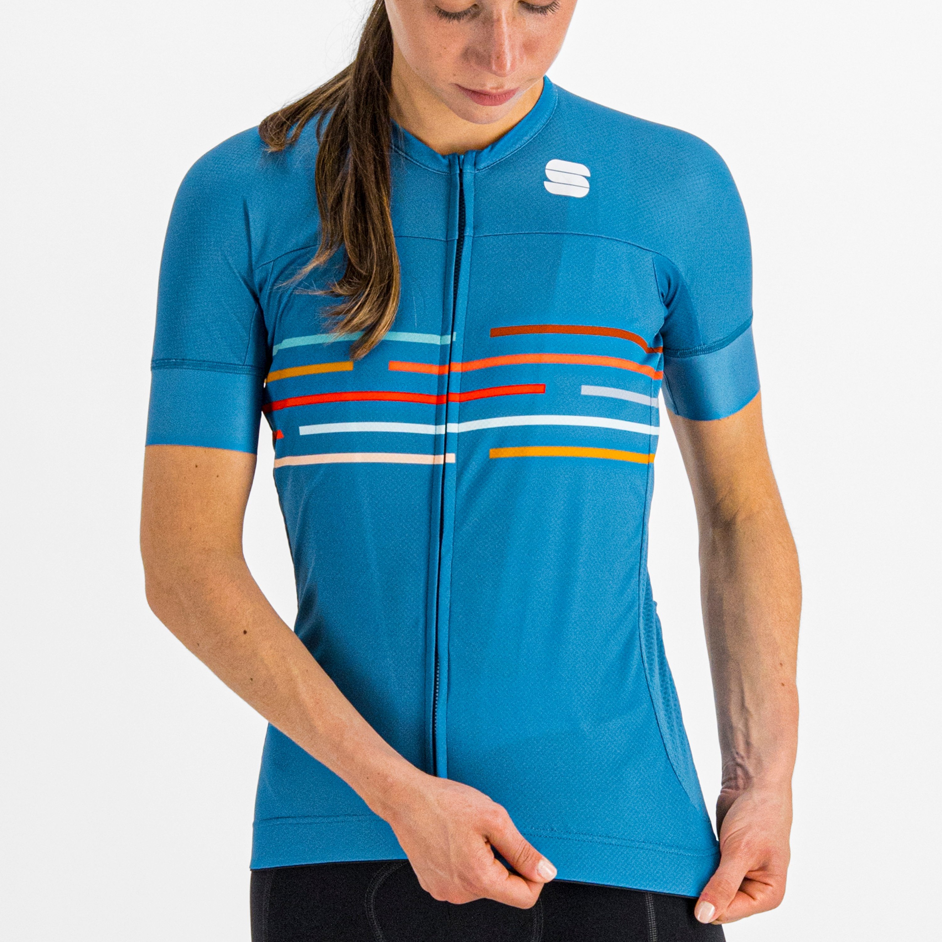 Vélodrome w short sleeve jersey - berry blue - sportful