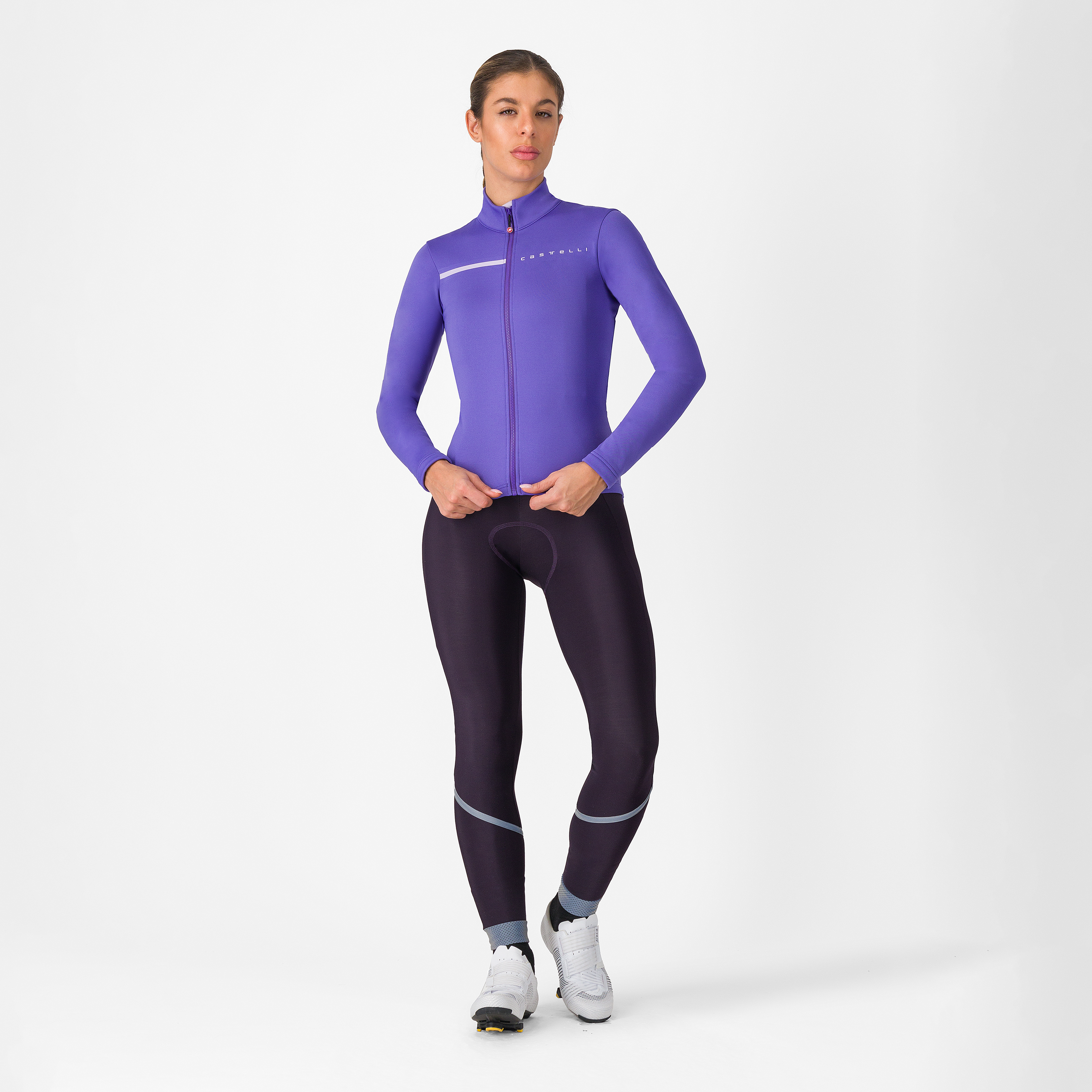 Sinergia 2 jersey fz - ultraviolet/purple mist - castelli