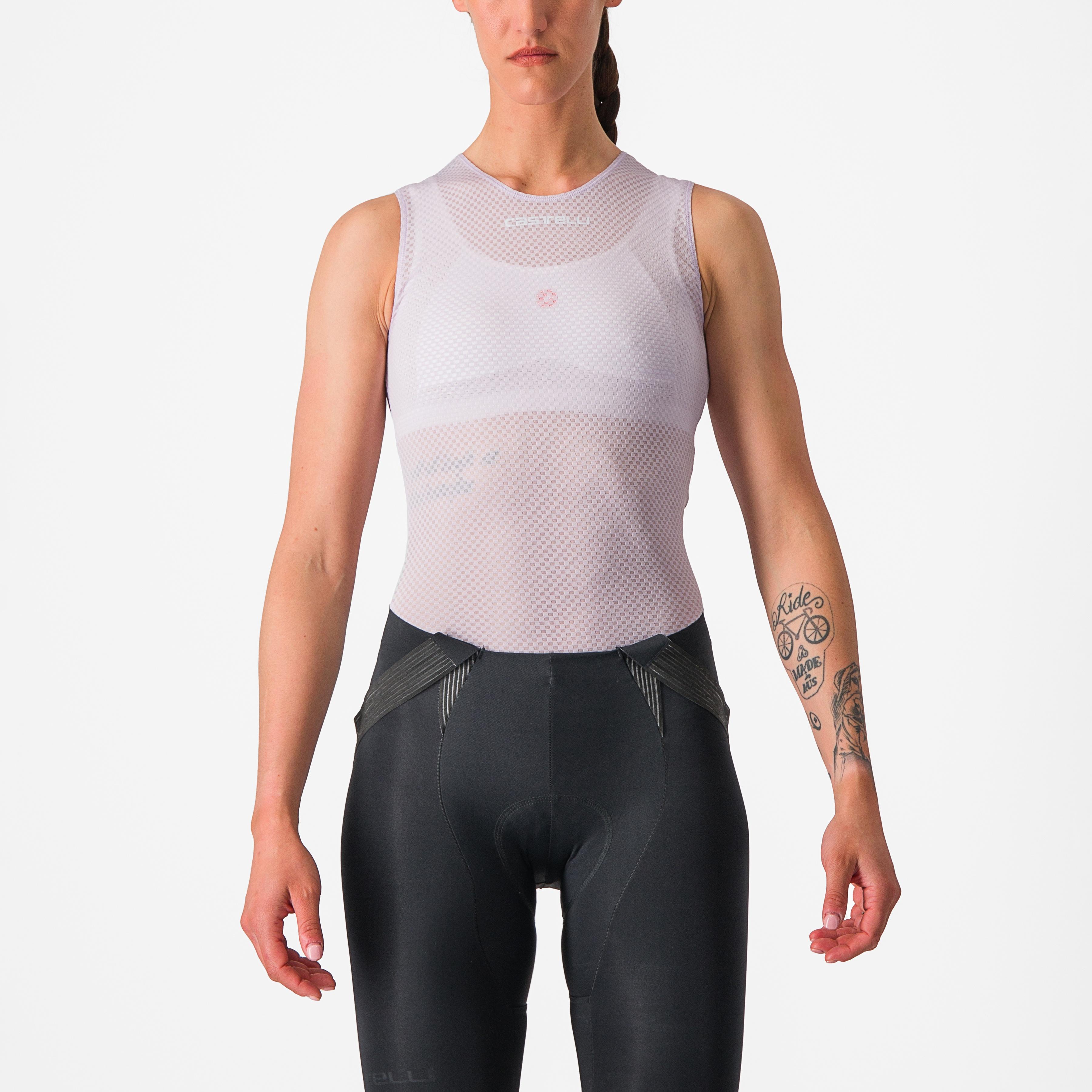 Pro mesh w sleeveless - purple mist - castelli