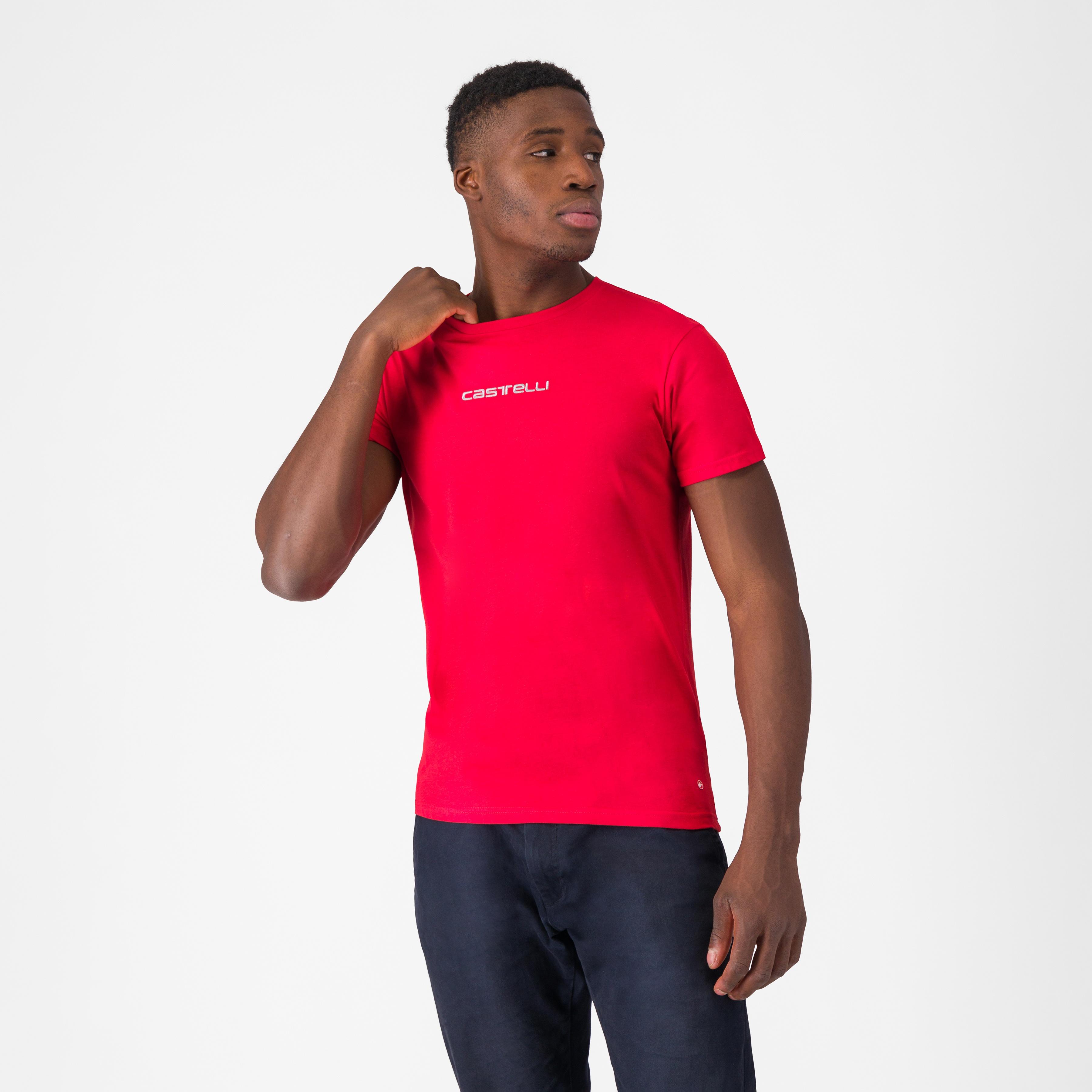 Castelli classico tee - red - castelli