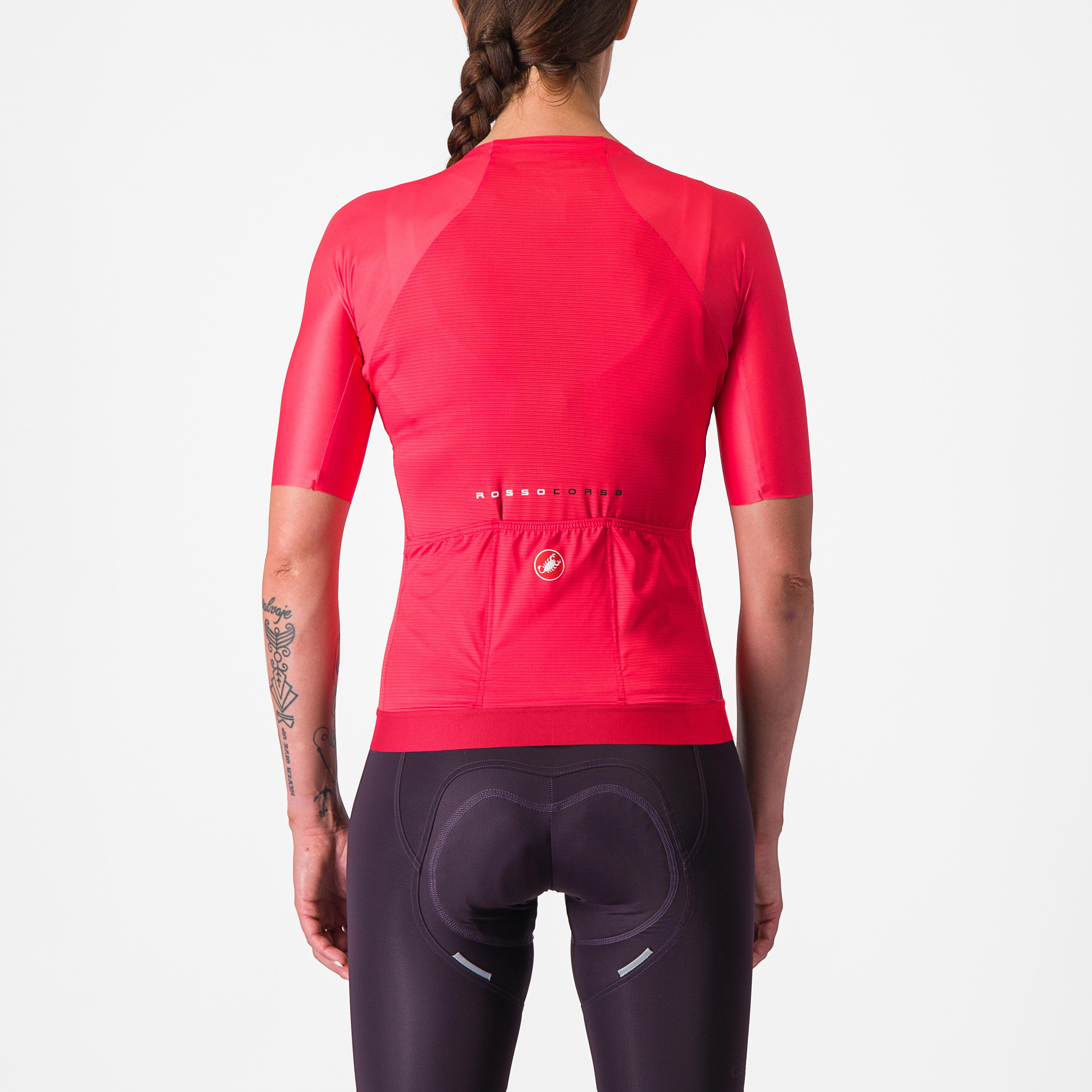 Aero pro 7.0 w jersey - hibiscus - castelli