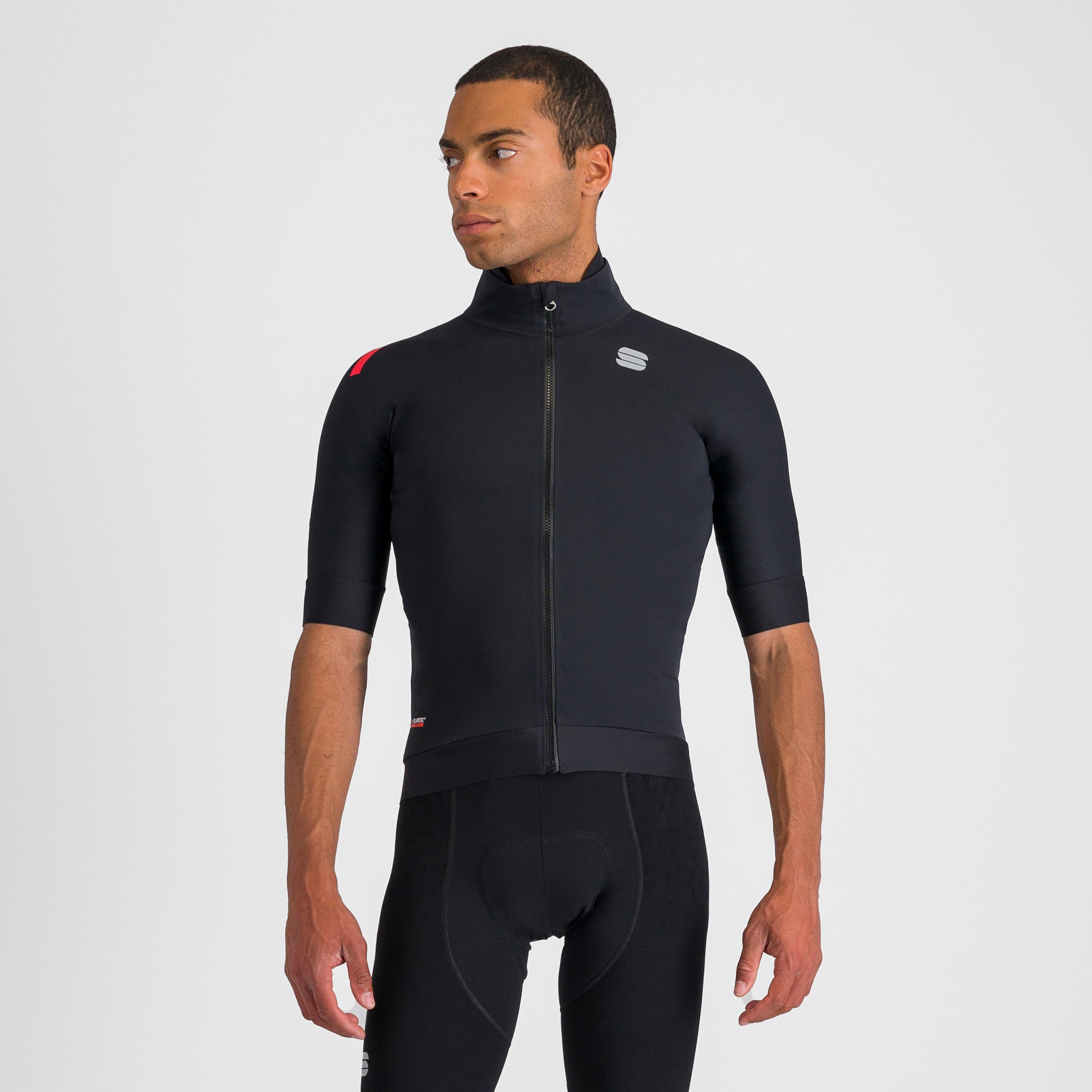 Fiandre pro jacket short sleeve - black - sportful