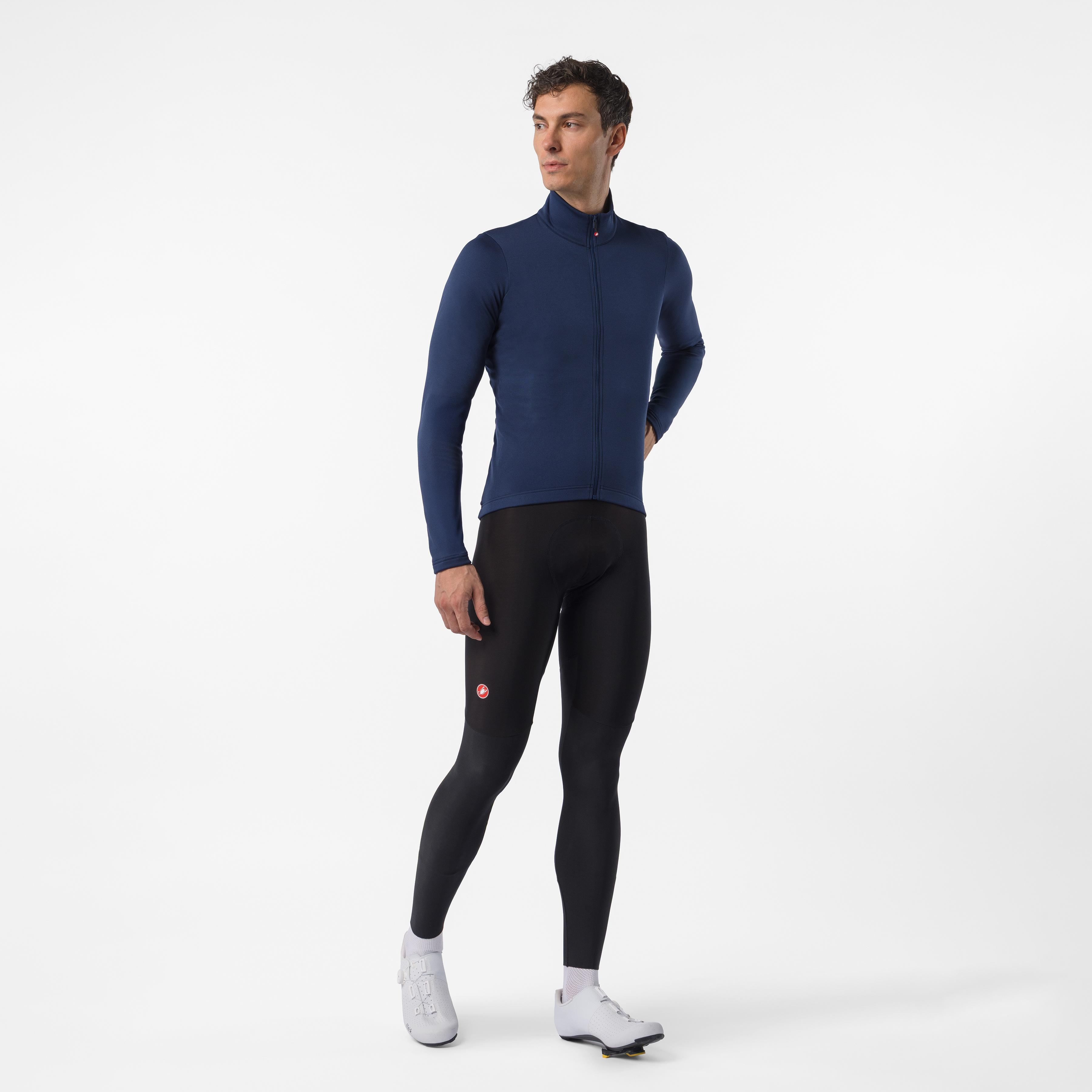 Competizione thermal ls jersey - belgian blue - castelli