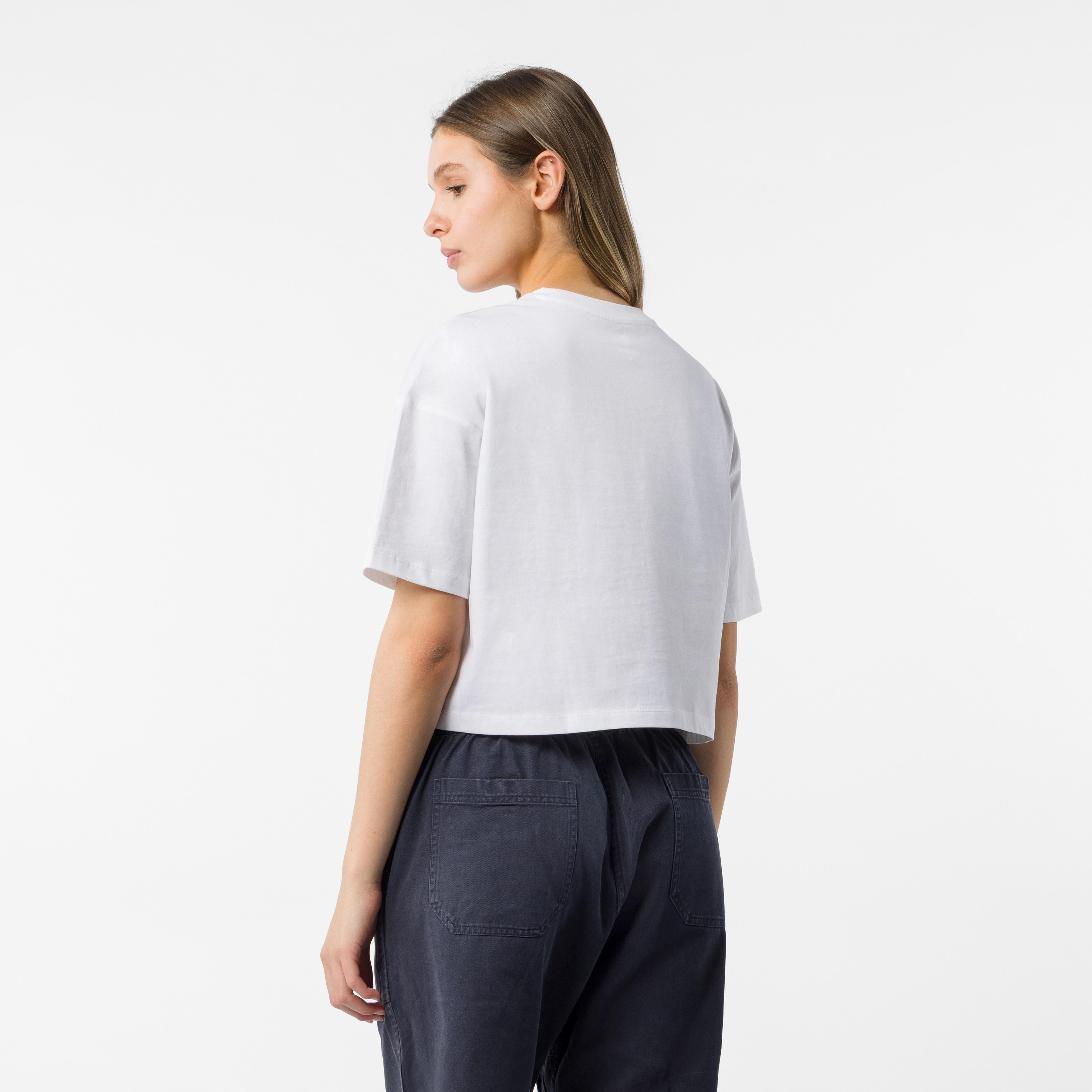 Women's globe logo tee - white - castelli