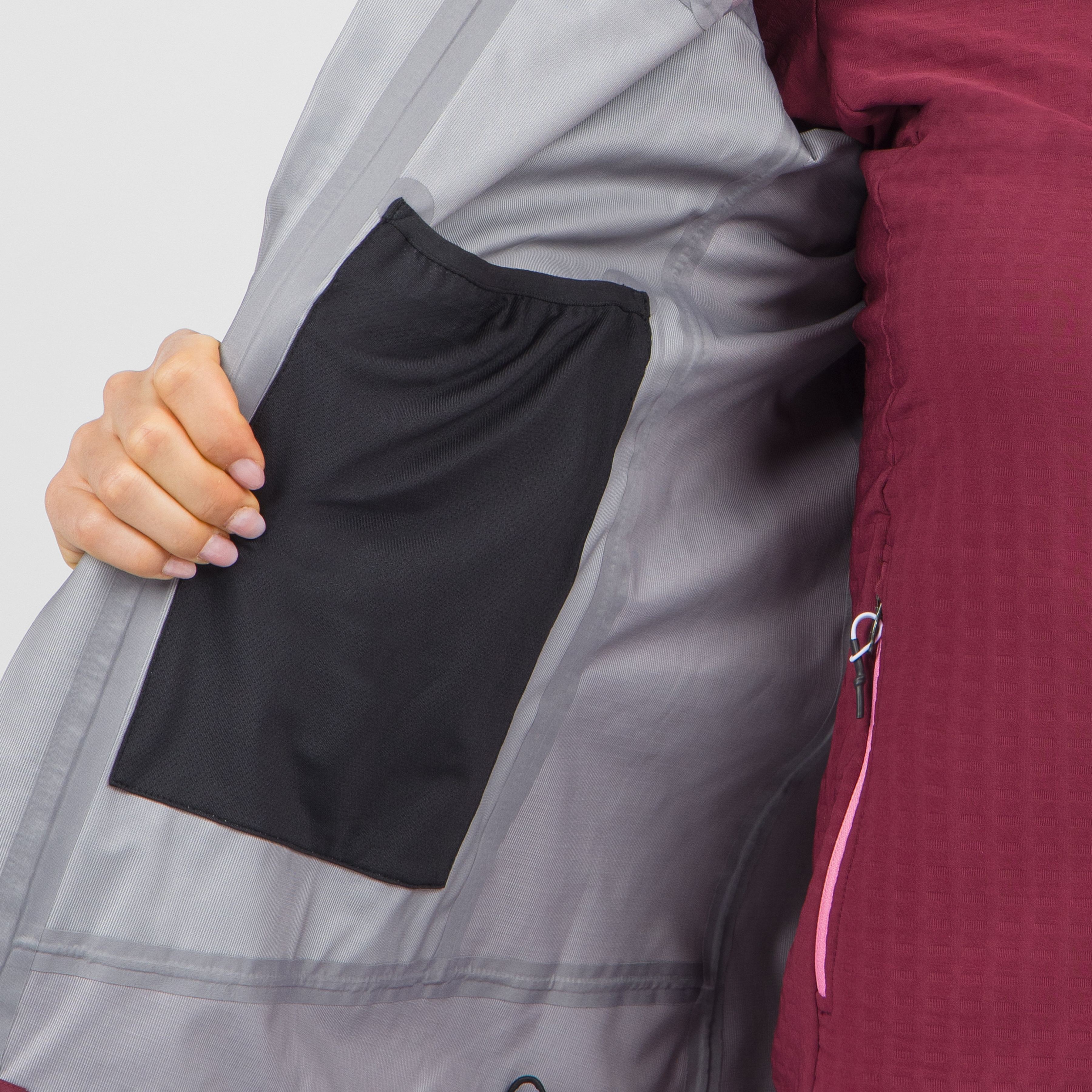Storm 2.0 w jacket - crimson/pink power - karpos