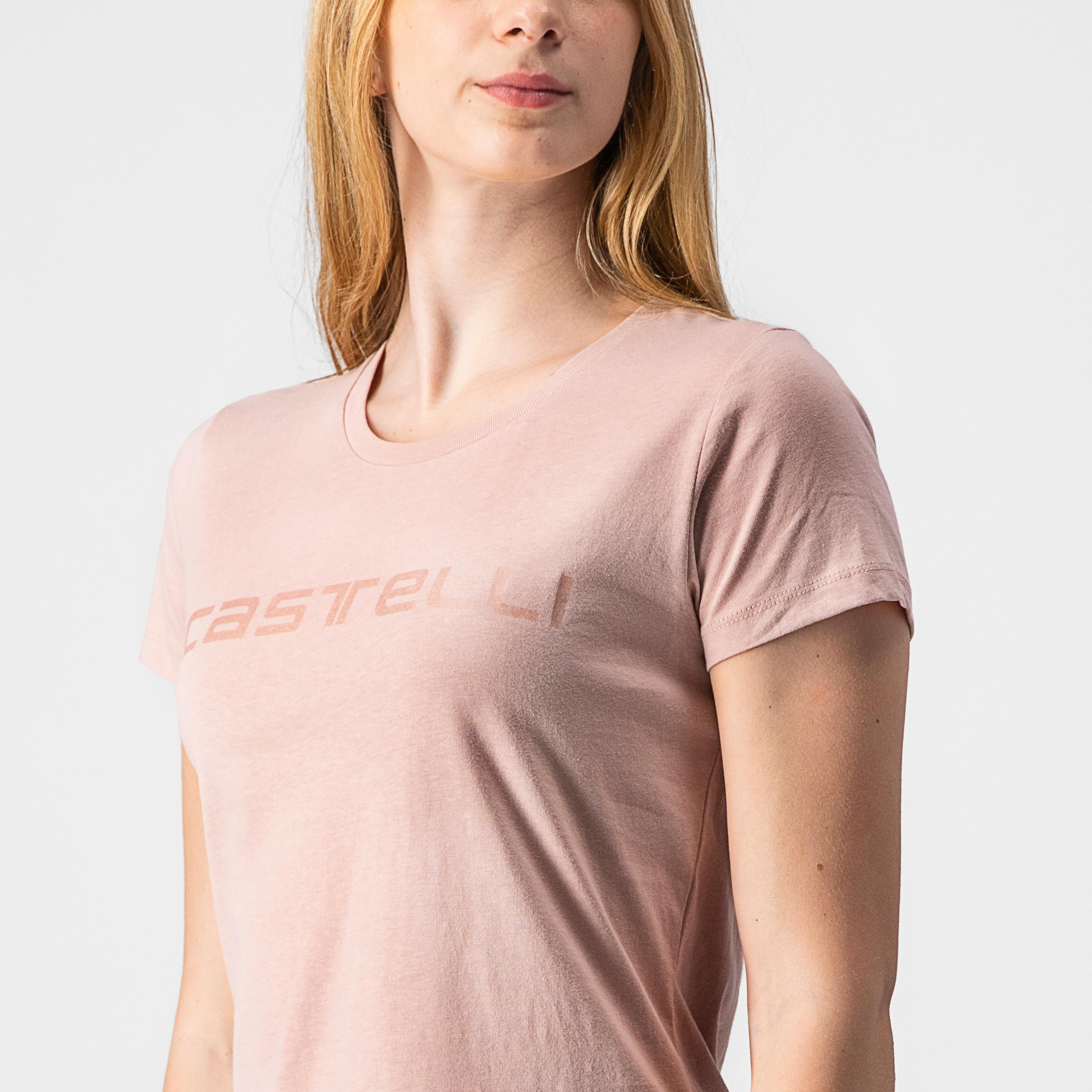 Sprinter w tee - dusty rose - castelli