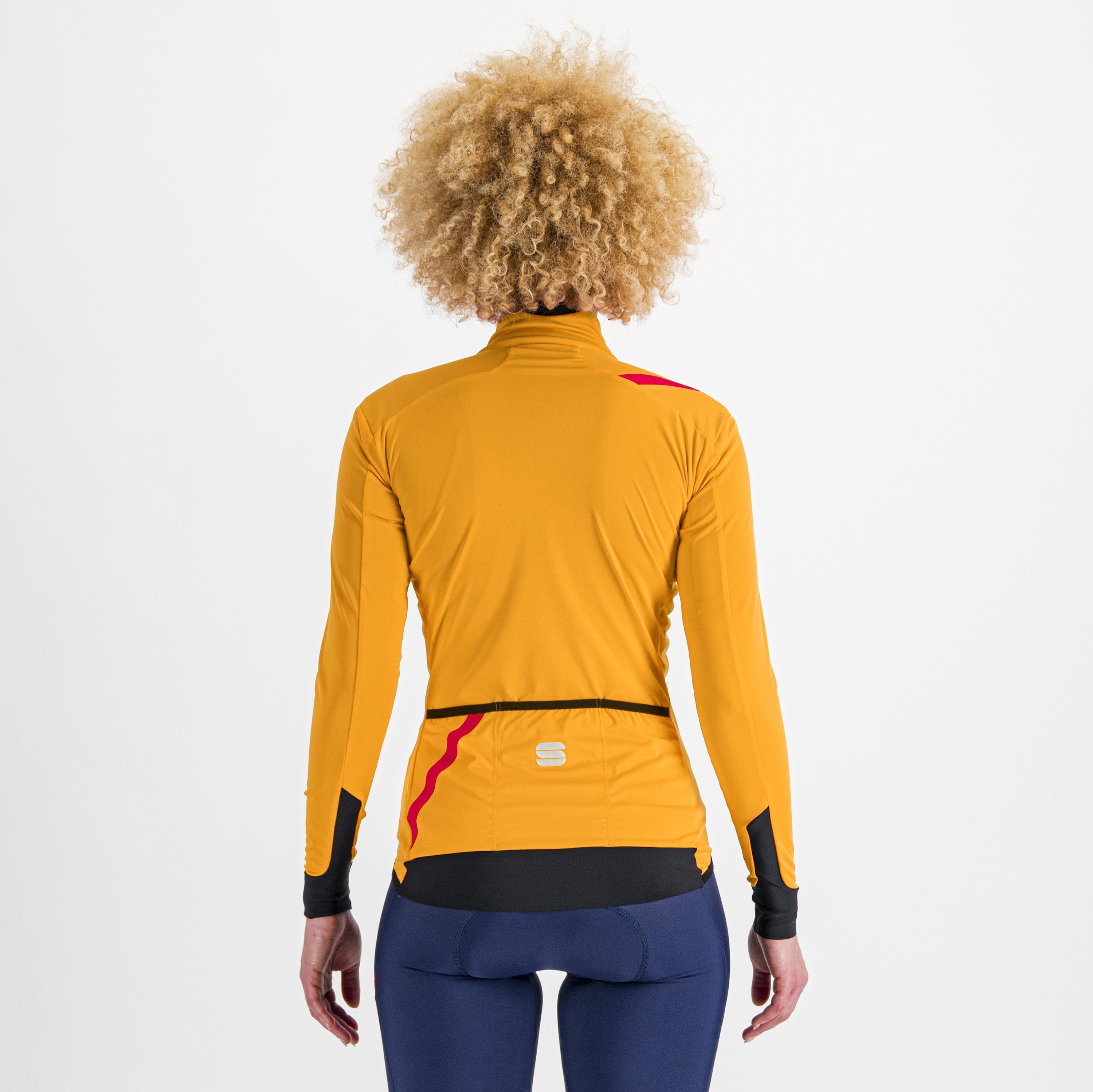 Fiandre light norain w jacket - dark gold - sportful