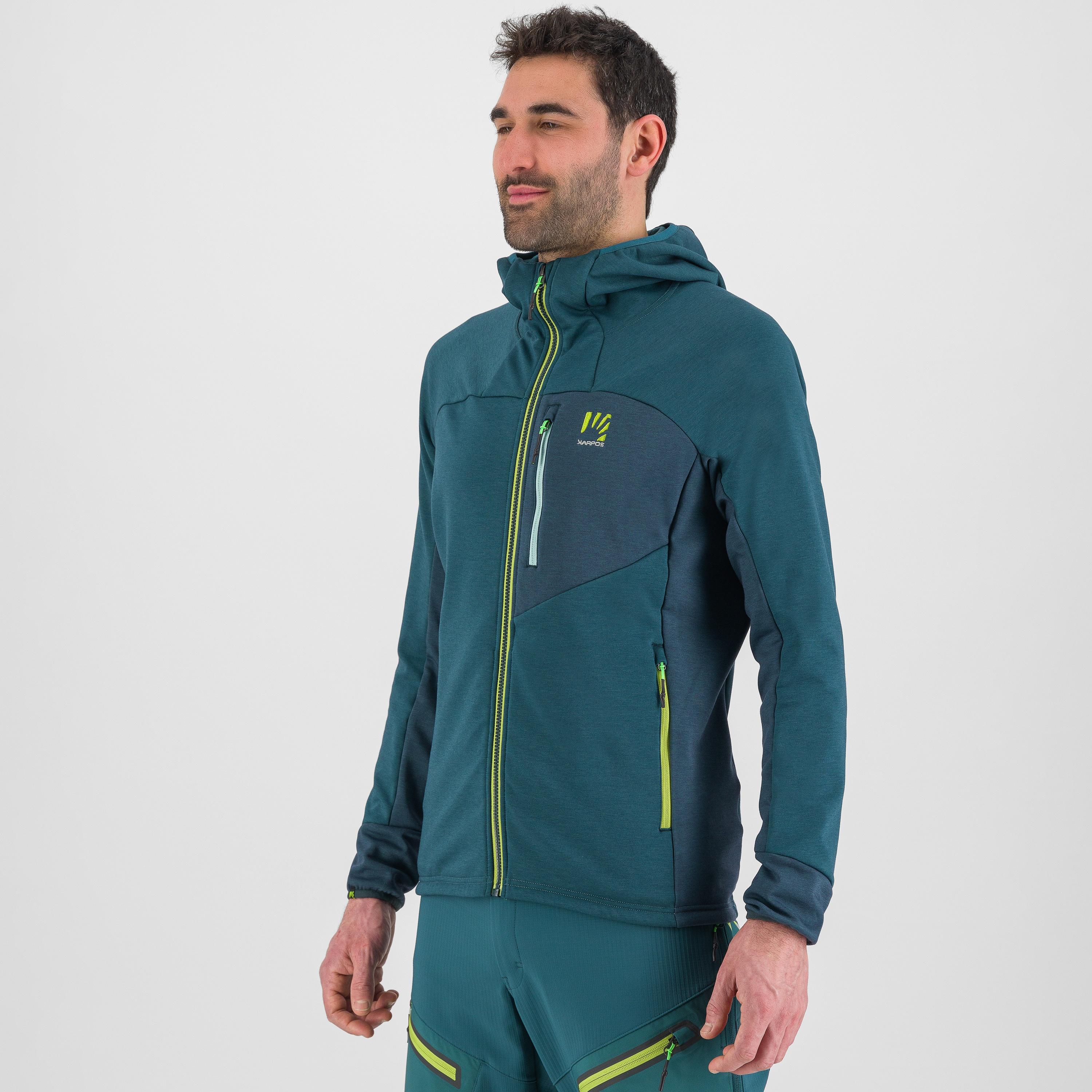 Mezzodi hoodie fleece - balsam/forest - karpos
