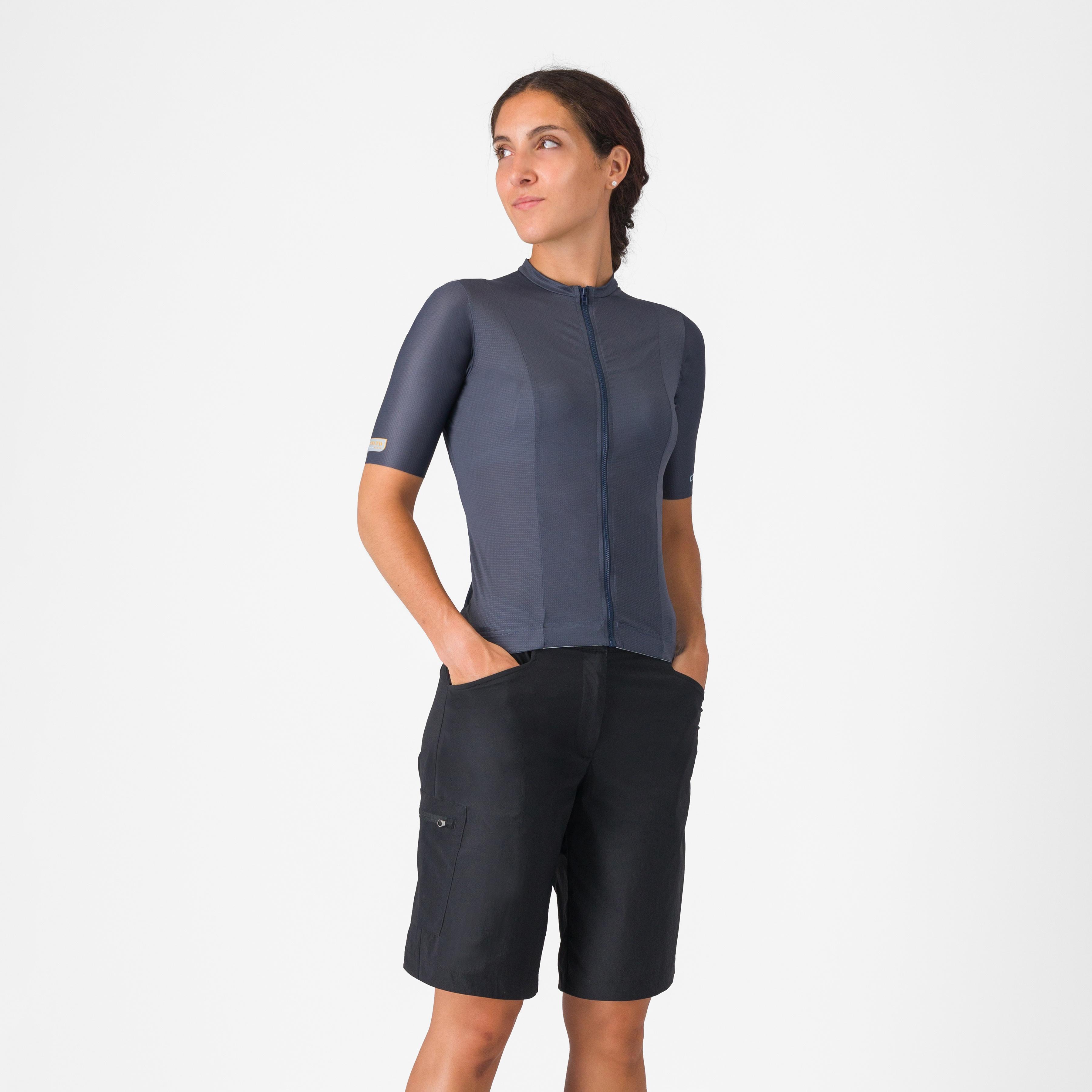 Unlimited adventure baggy w short - black - castelli