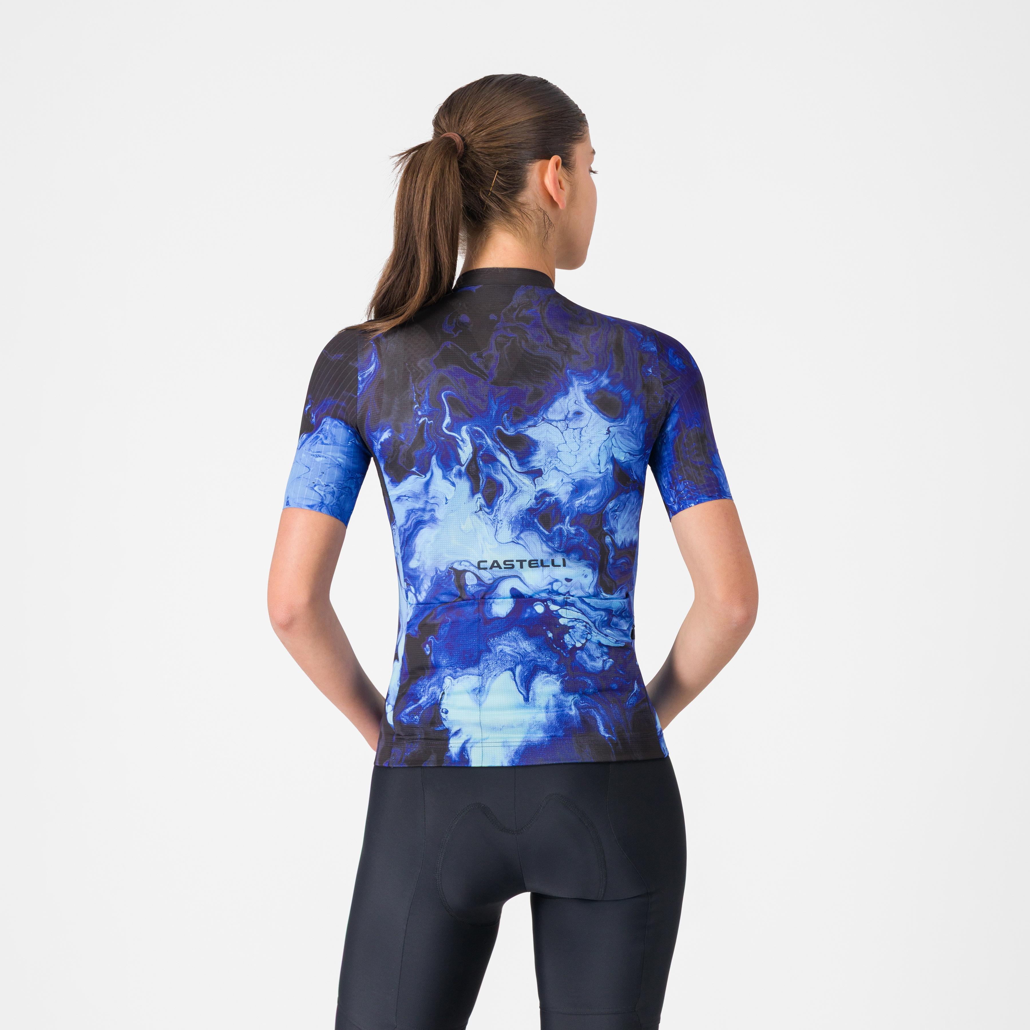 Cosmic vortex jersey - multicolor violet blue - castelli