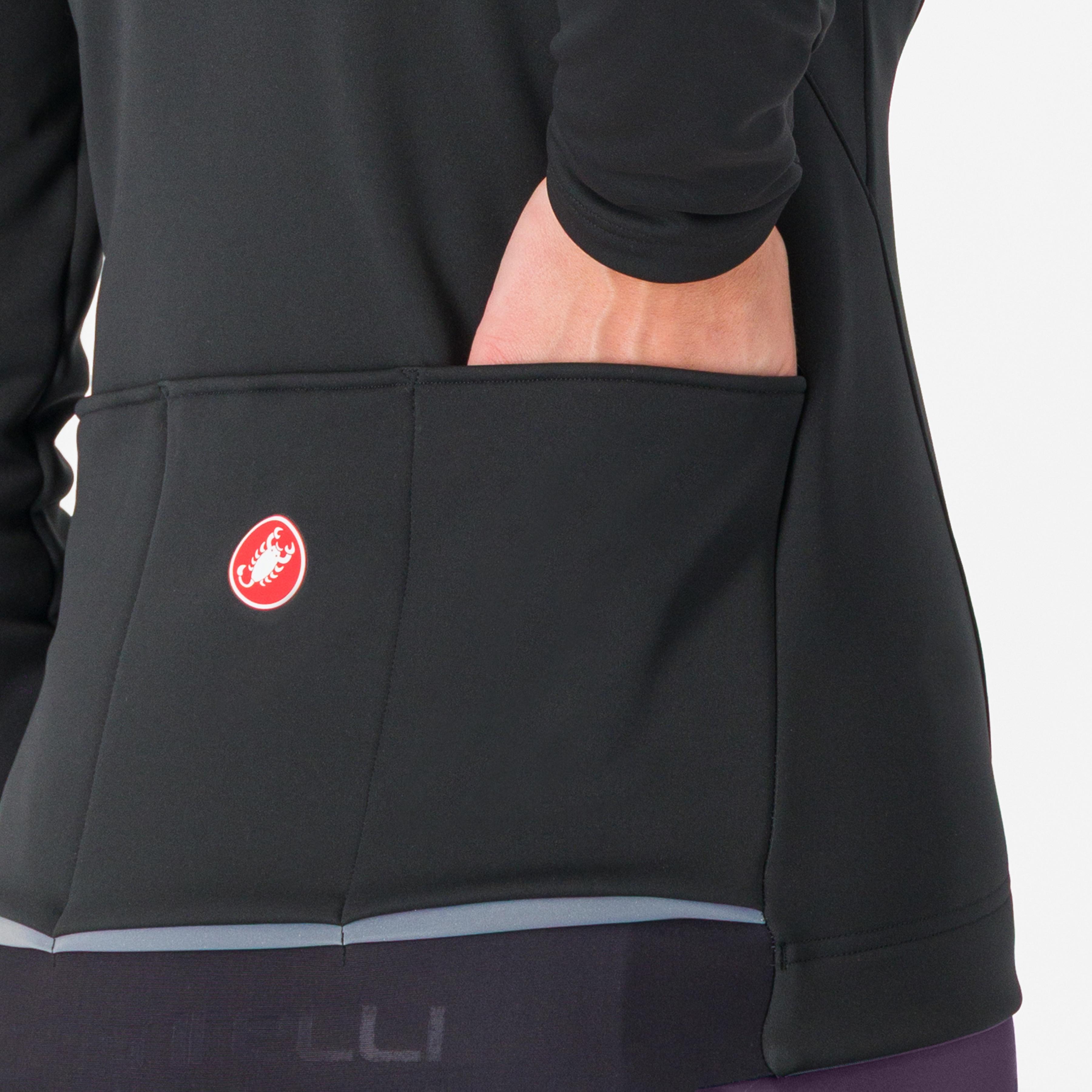 Espresso air w jacket - light black - castelli