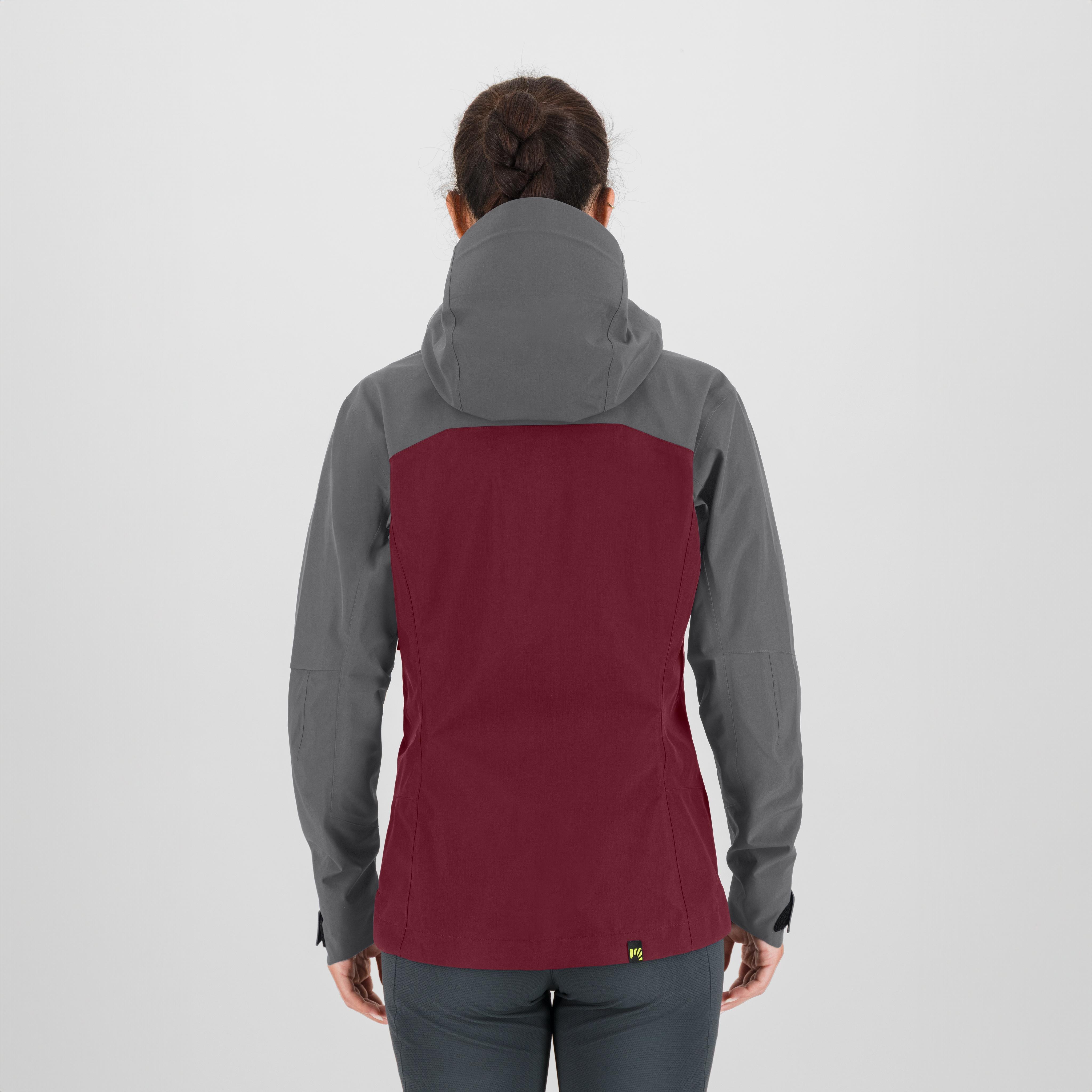 Squall w jacket - crimson/smoked - karpos