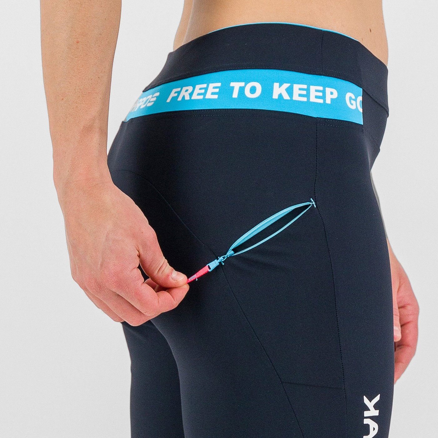 Easyfrizz w 3 4 pant - sky captain/blue atoll - karpos