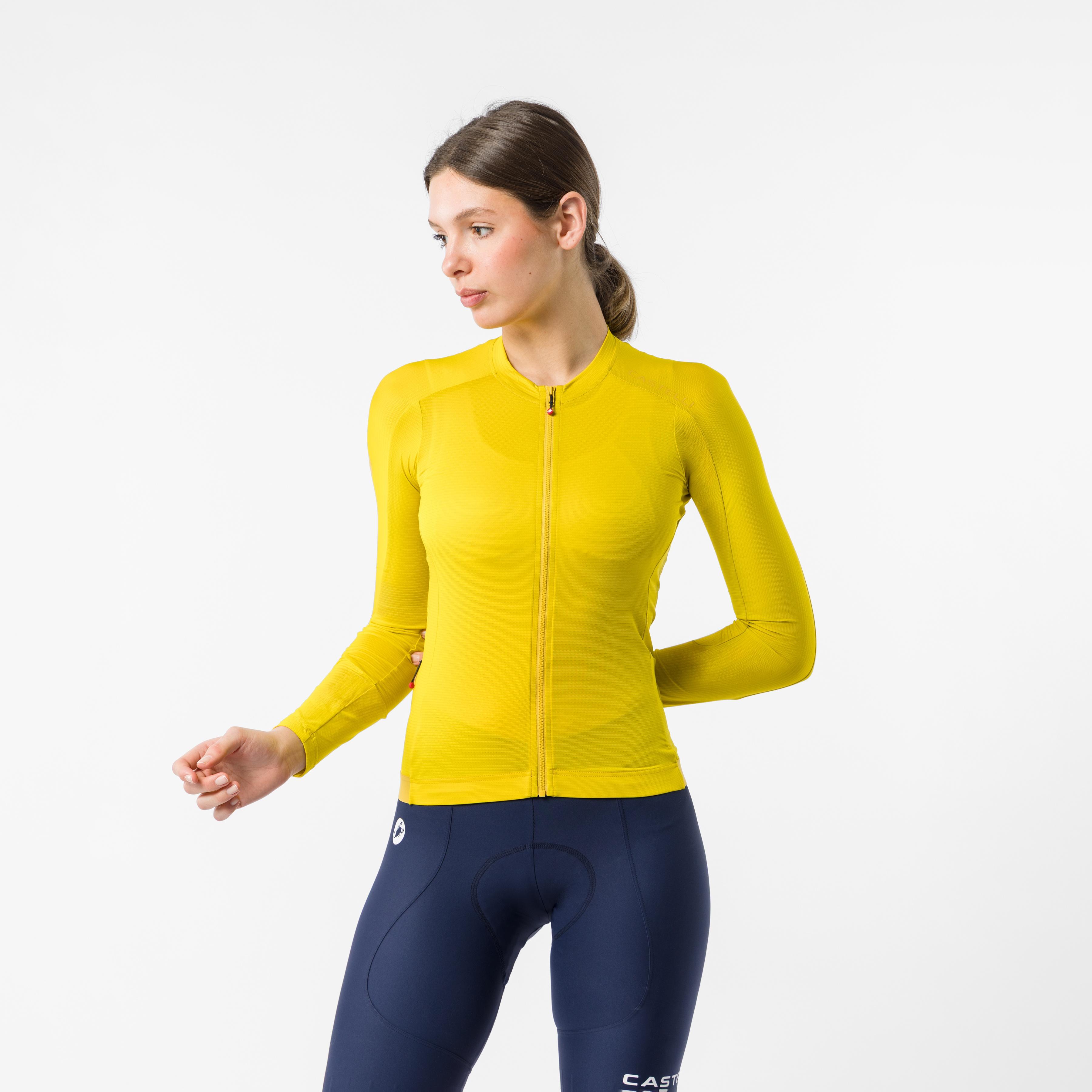 Espresso 2 w long sleeve jersey - mango mojito - castelli