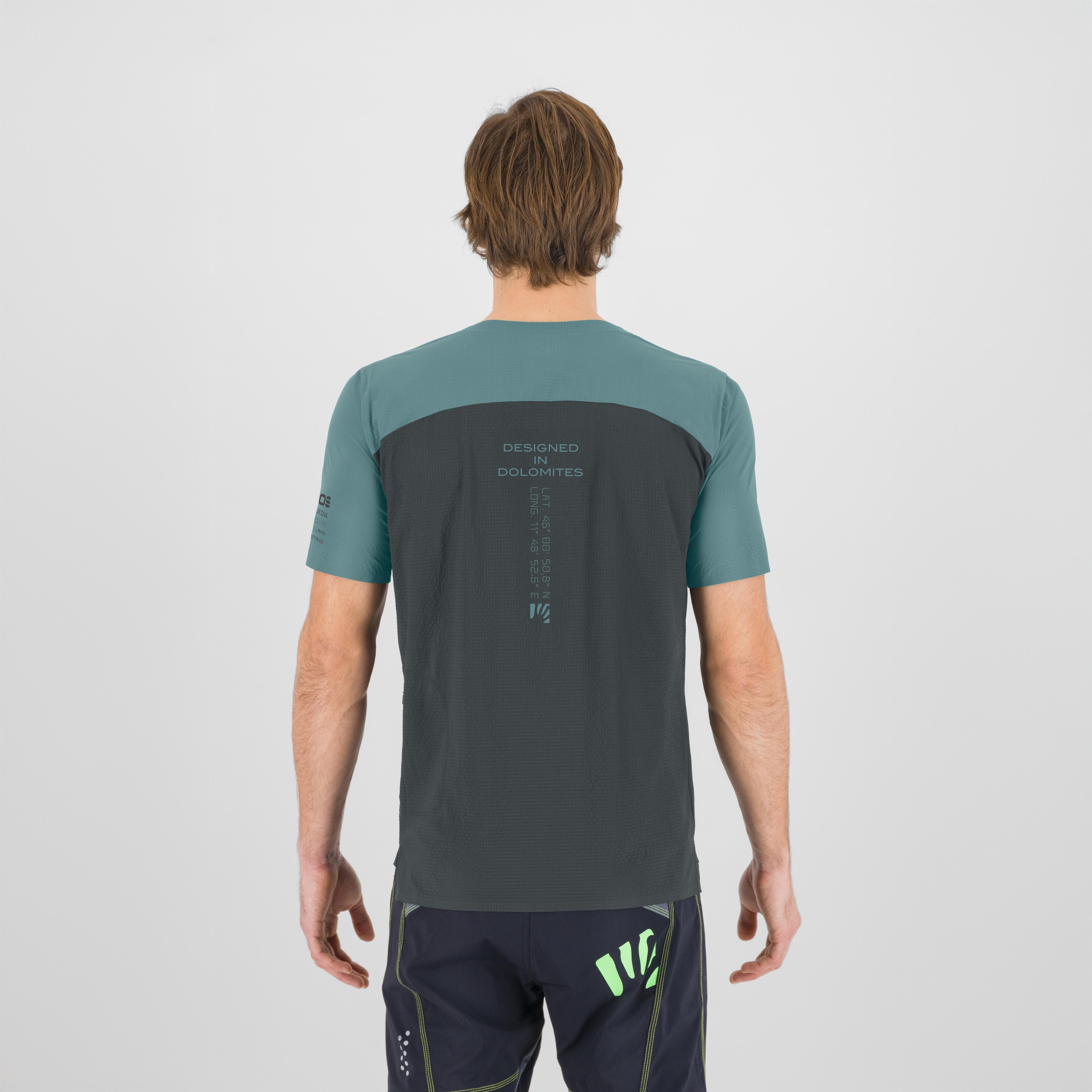 Ledro tee - urban/mineral blue - karpos