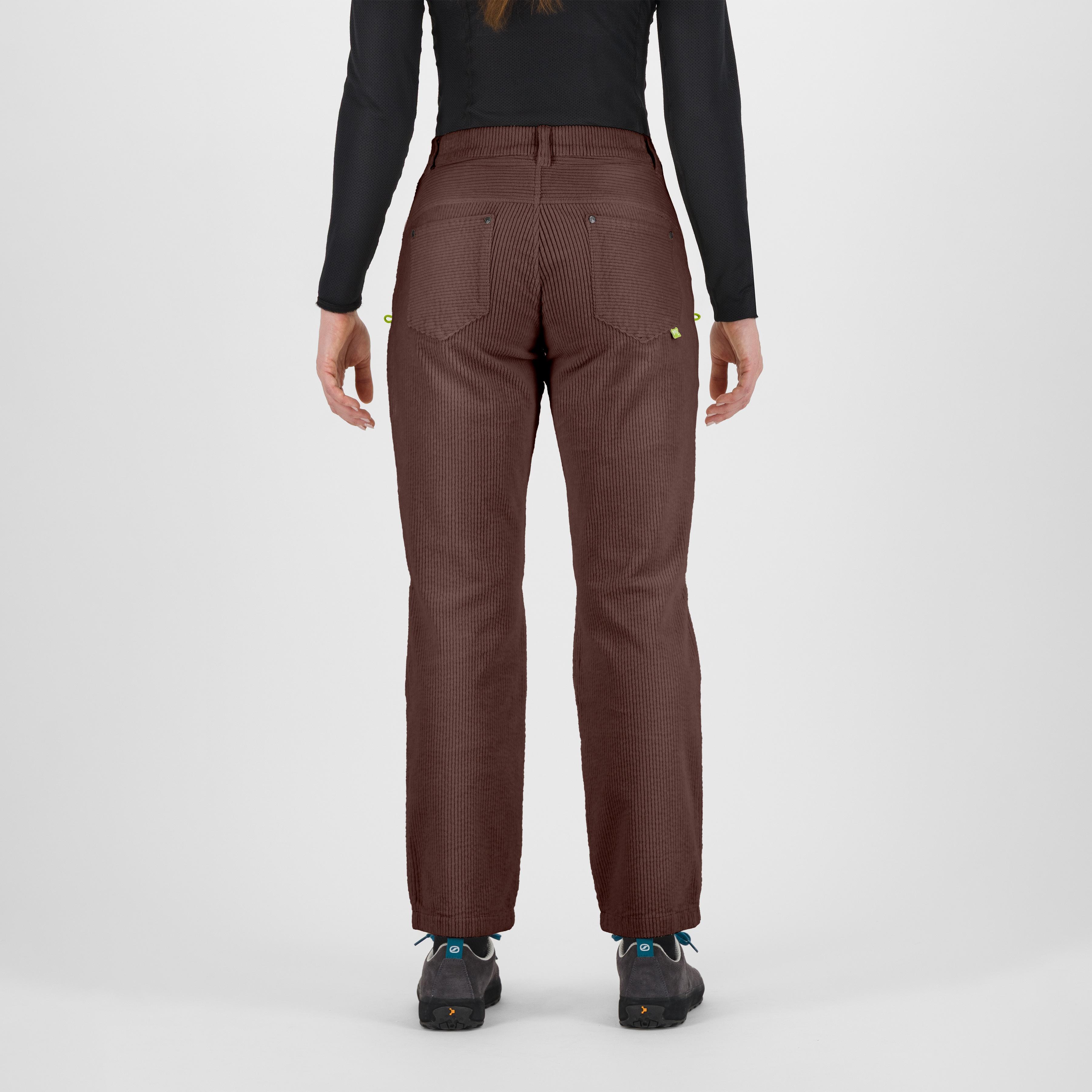 Cassia w pants - gianduia brown - karpos