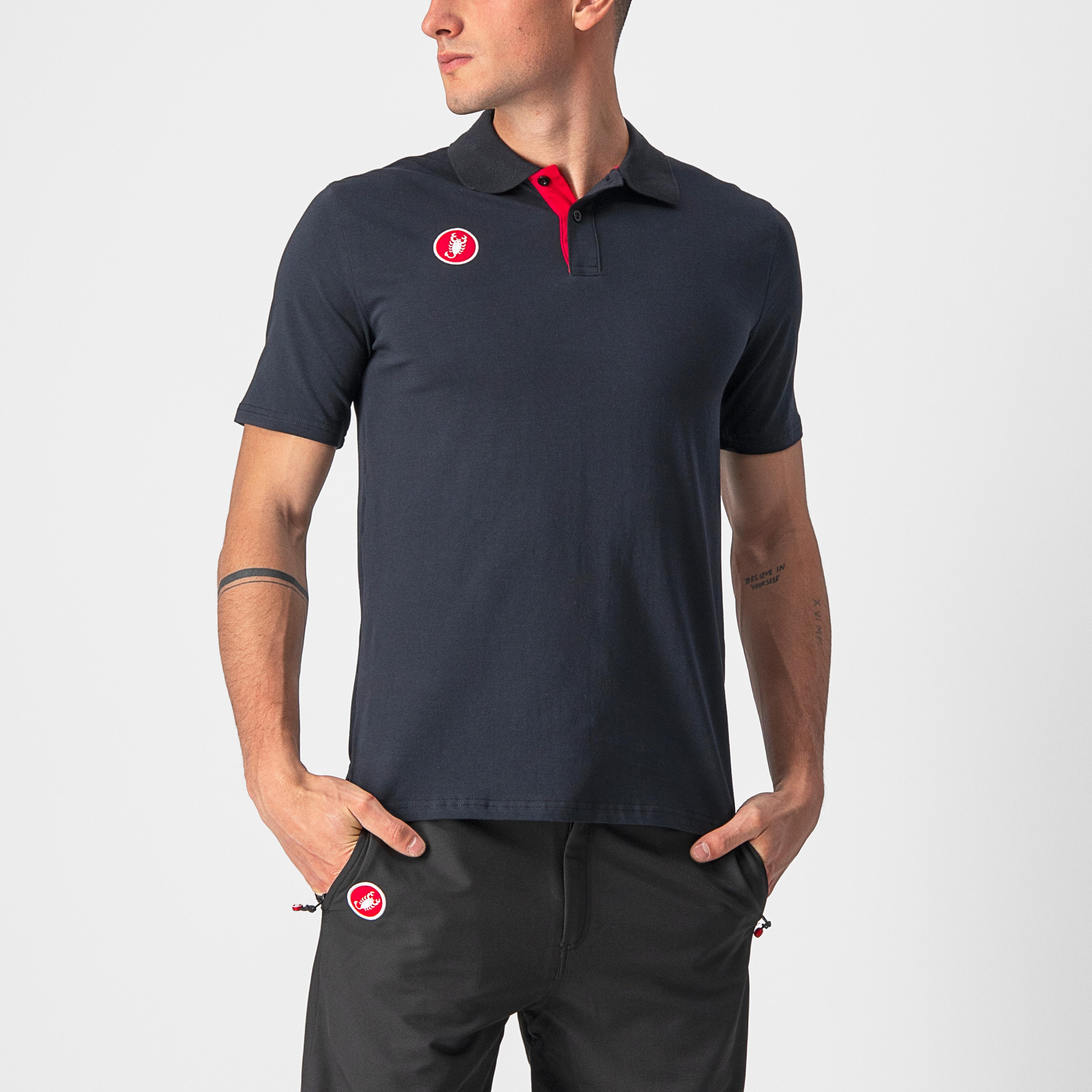 Race day polo - black - castelli