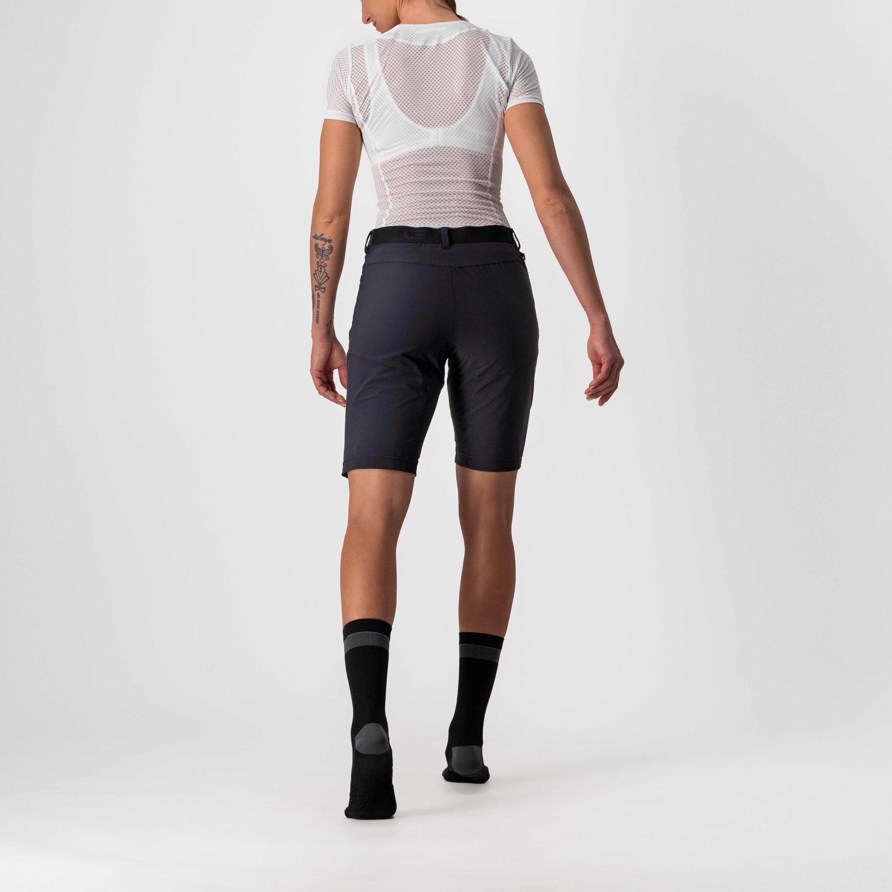 Unlimited w baggy short - black - castelli