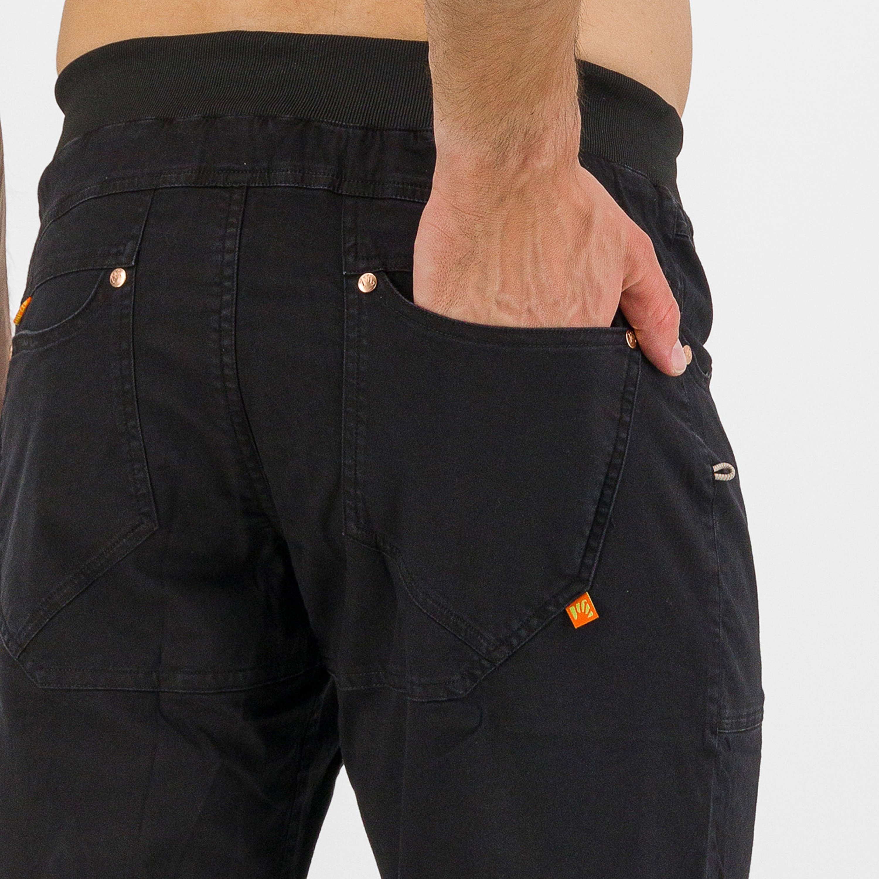 Castegner light jeans bermuda - black - karpos