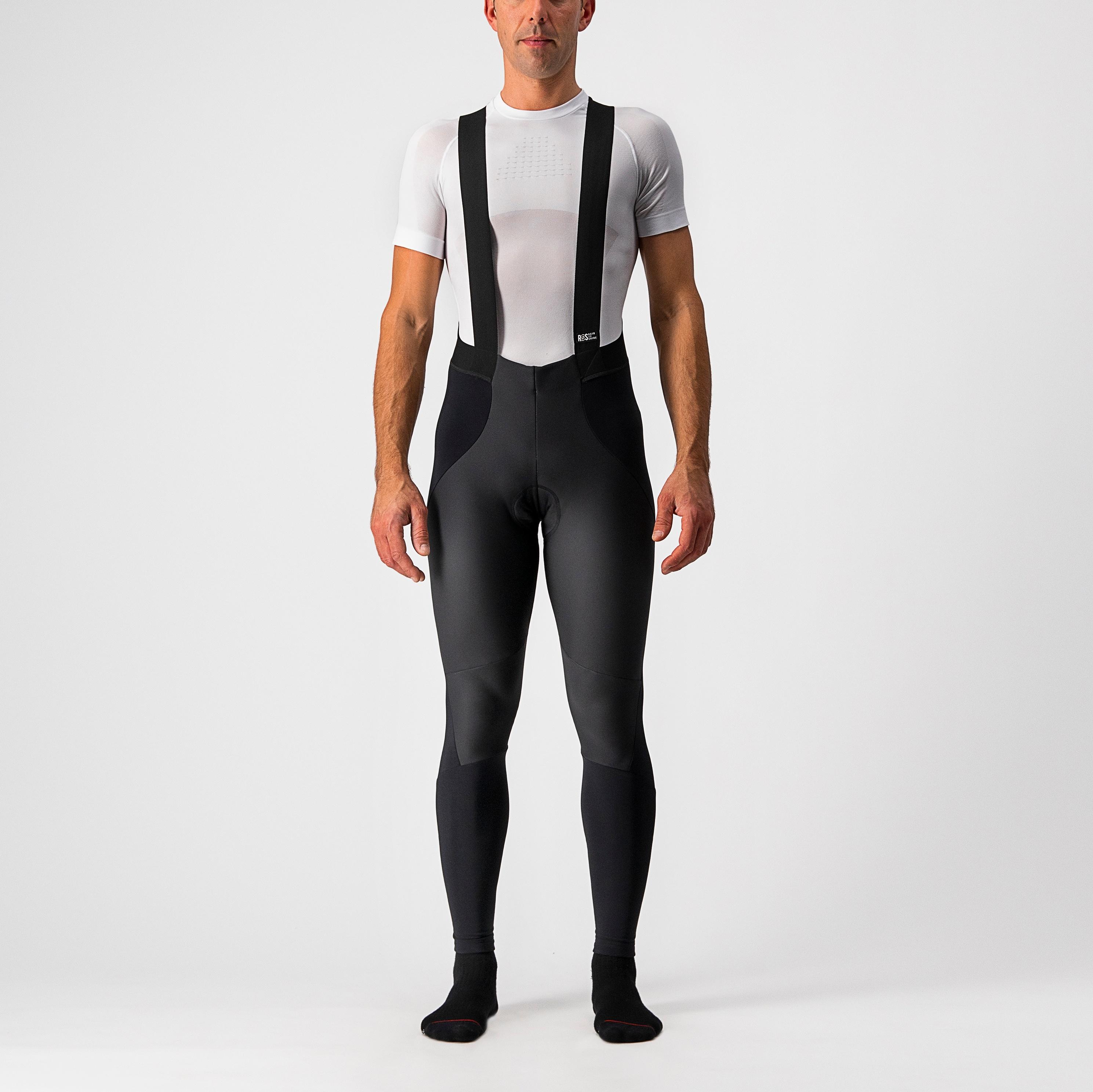 Sorpasso ros wind bibtight - black - castelli