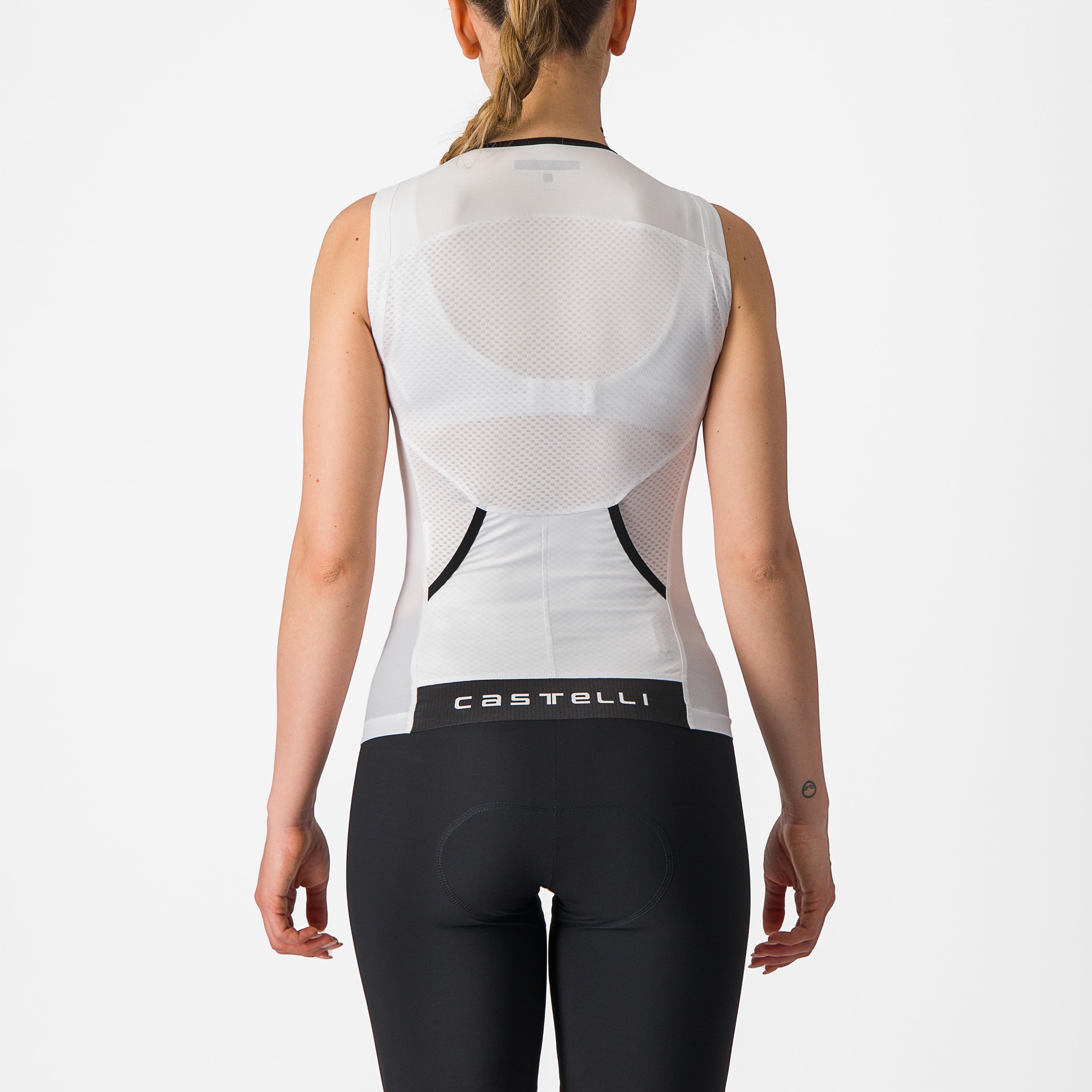 Free 2 w tri singlet - white/black - castelli