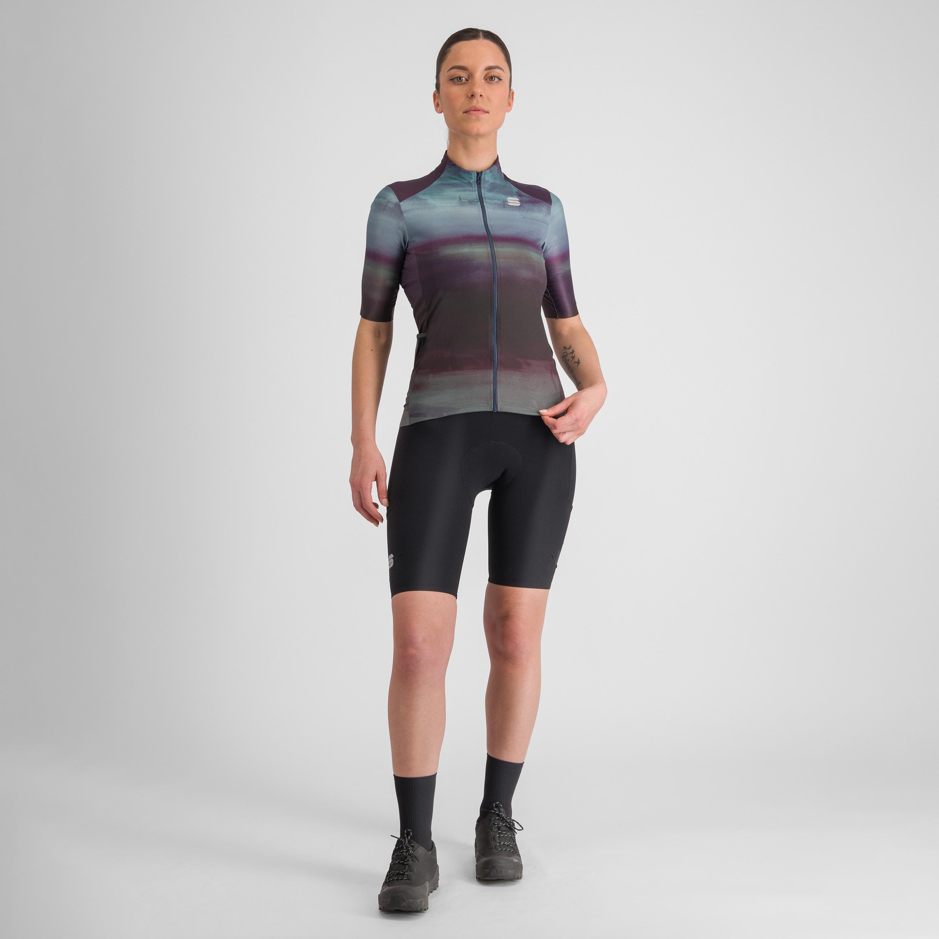 Flow supergiara w jersey - galaxy blue violet - sportful
