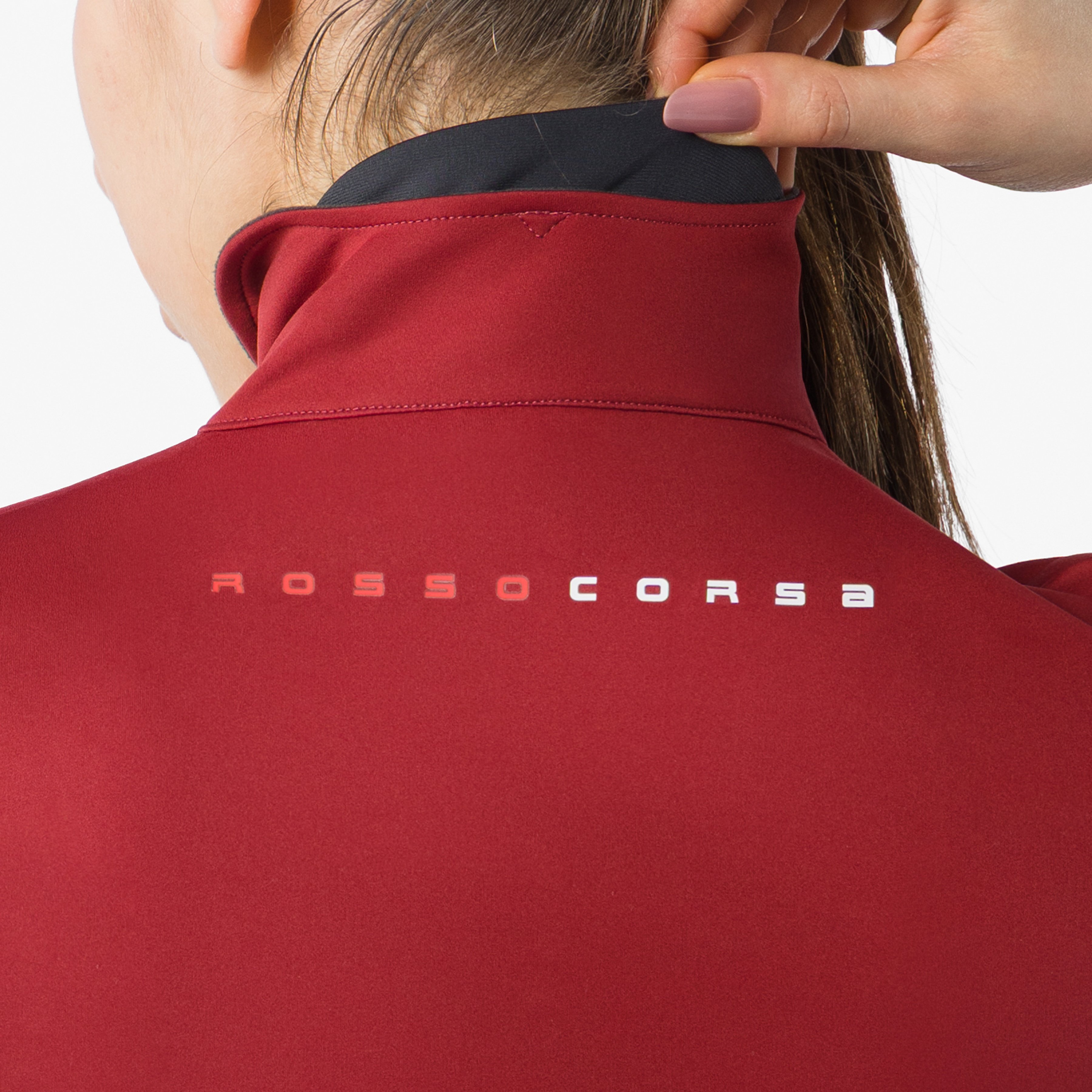 Alpha 150 w jacket - garnet/black - castelli