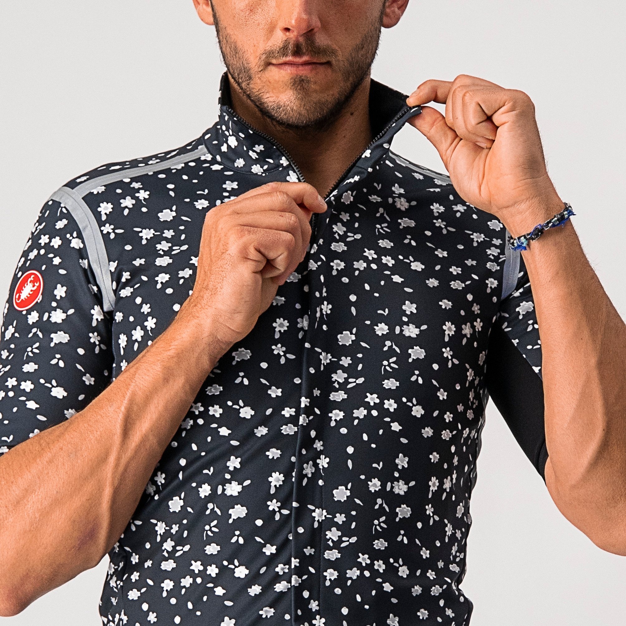 Gabba ros - savile blue/light gray-micro f - castelli