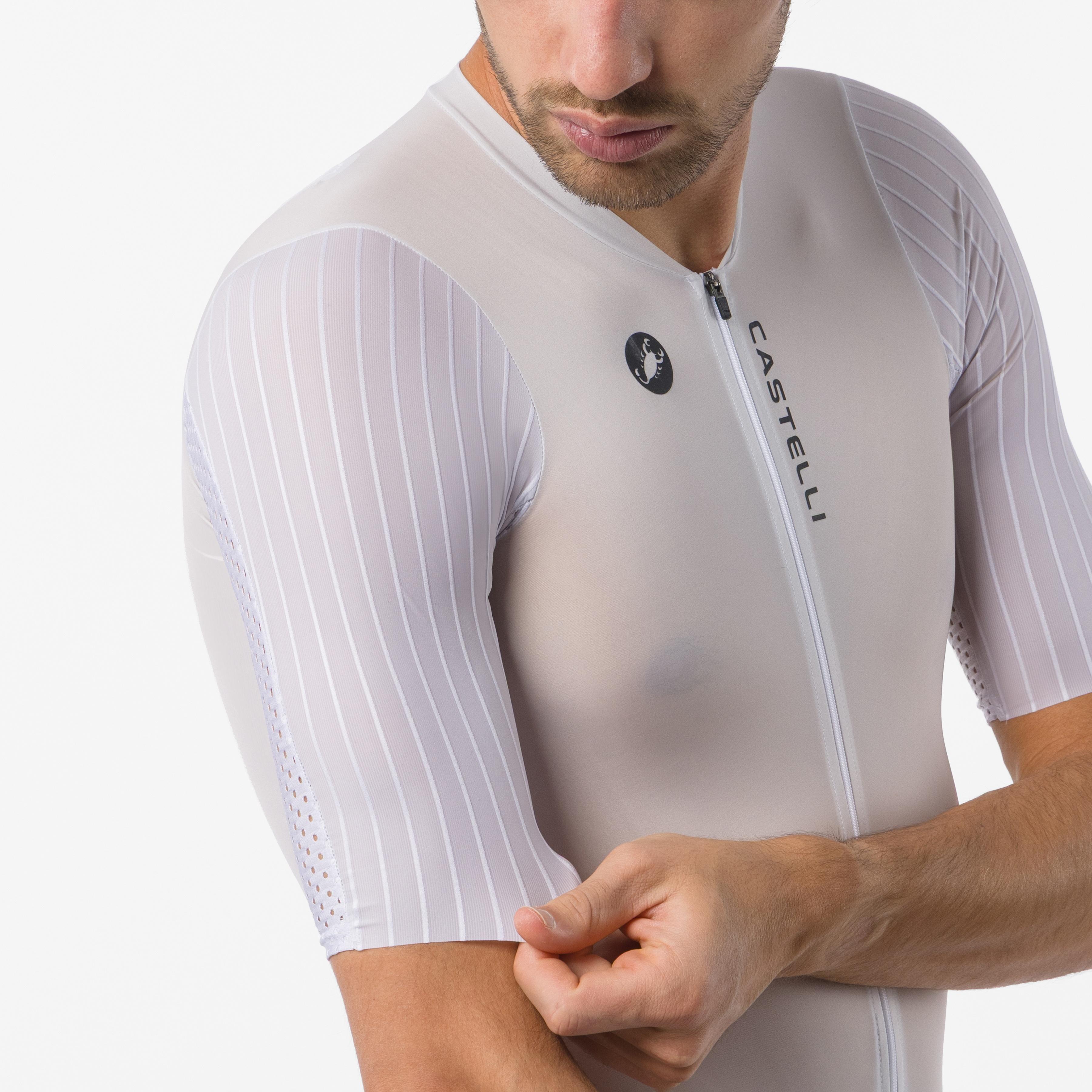 Pr 3 speed suit - ice white/black - castelli