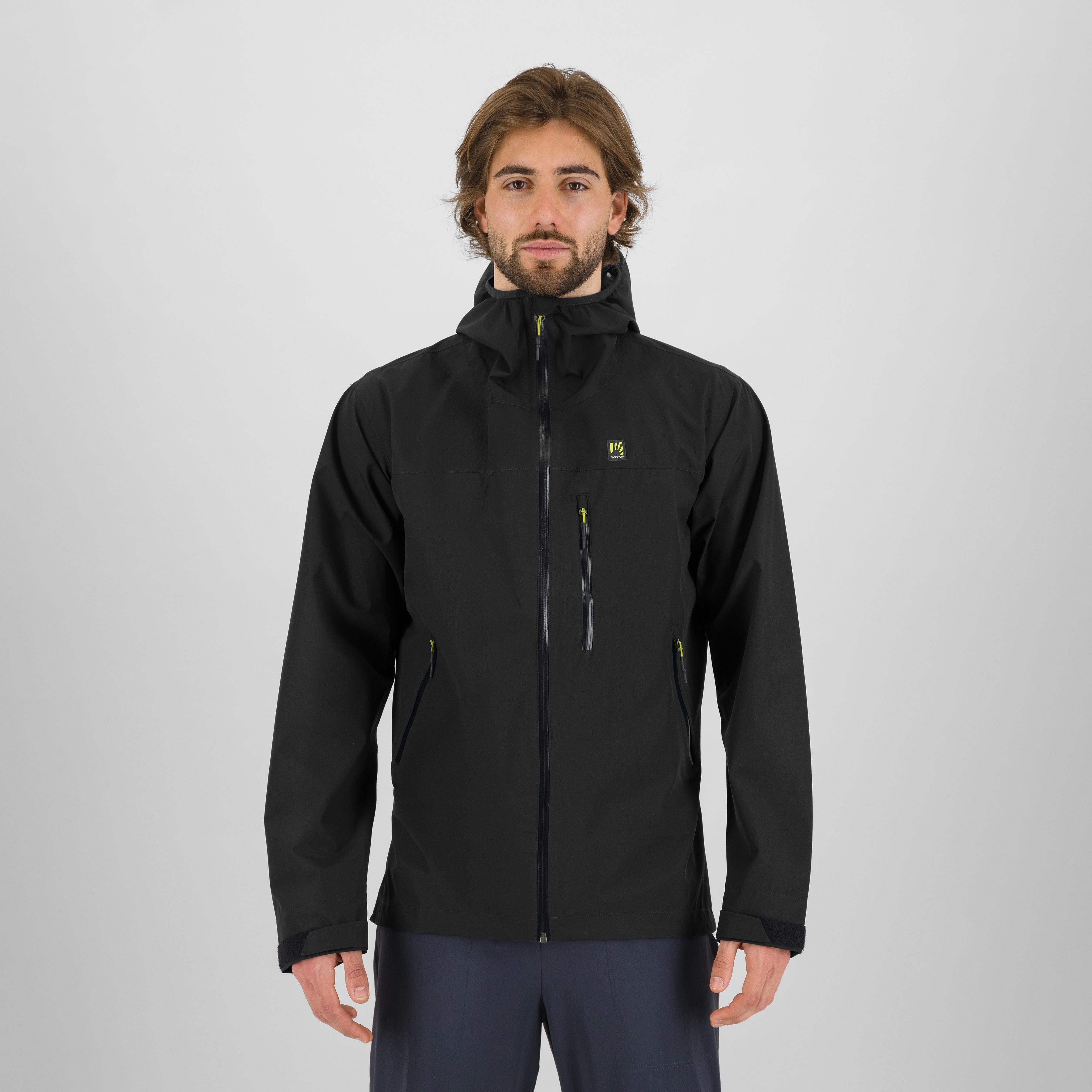 Pluvia winter jacket - black - karpos