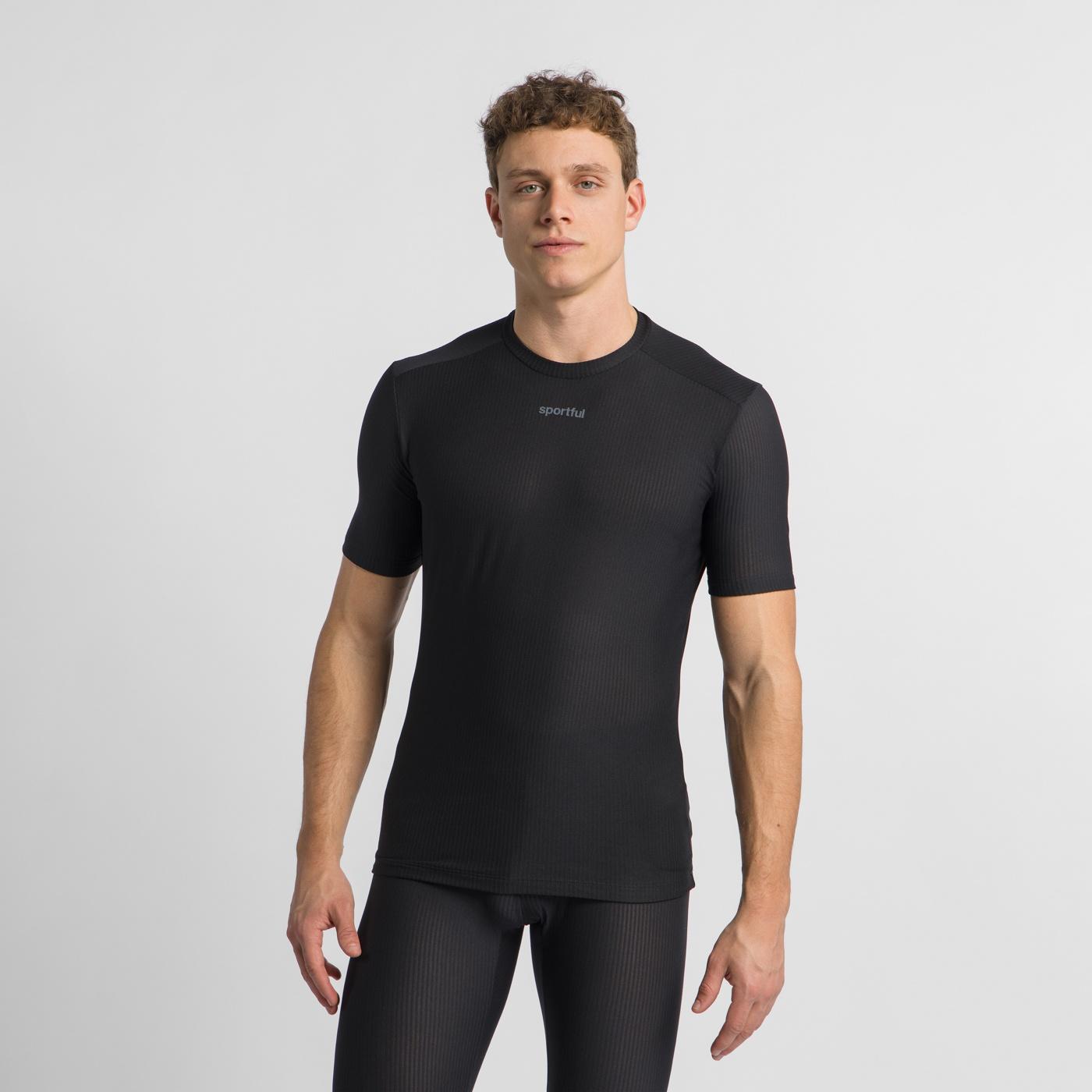 Winter tee short sleeve - black - sportful