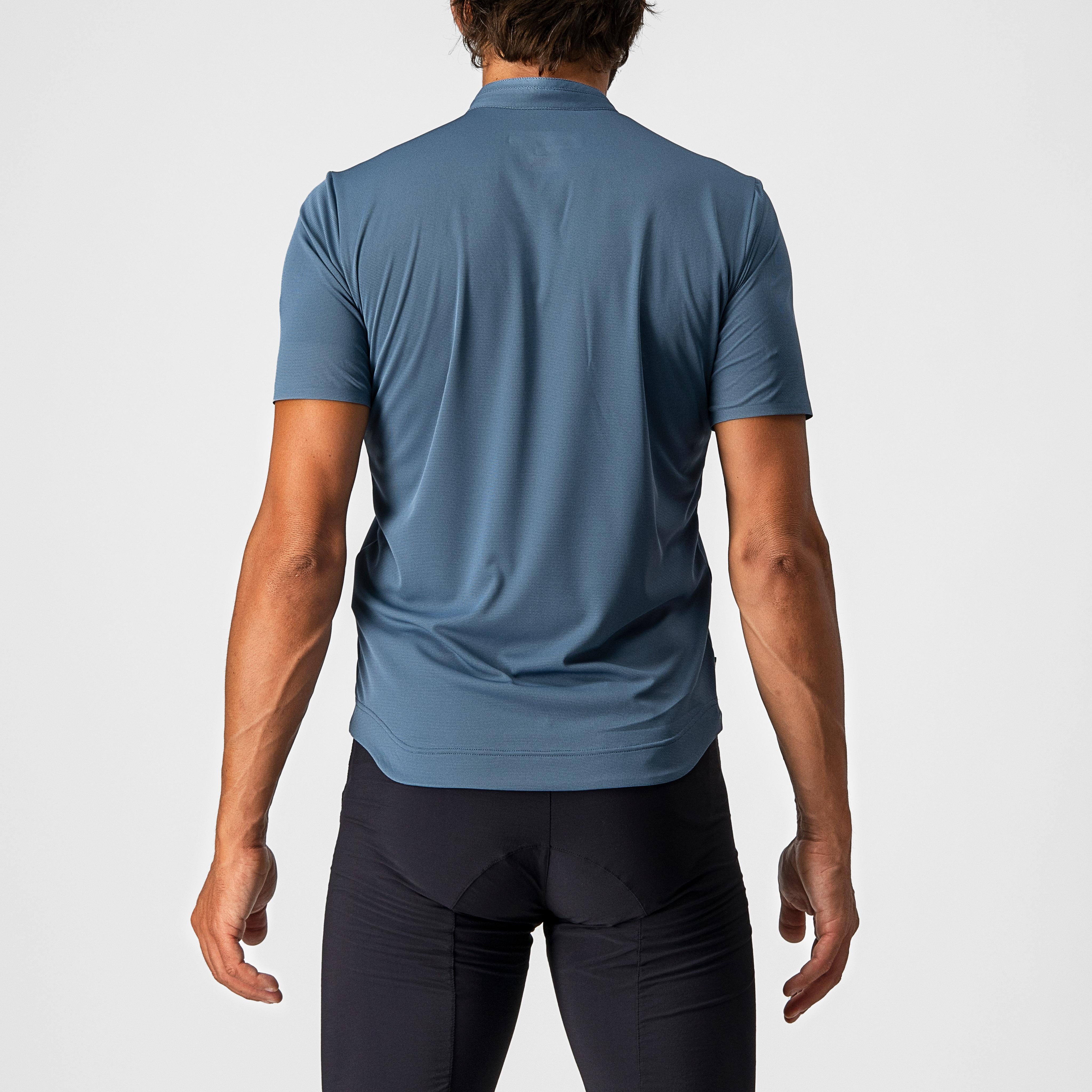 Tech 2 polo - light steel blue - castelli