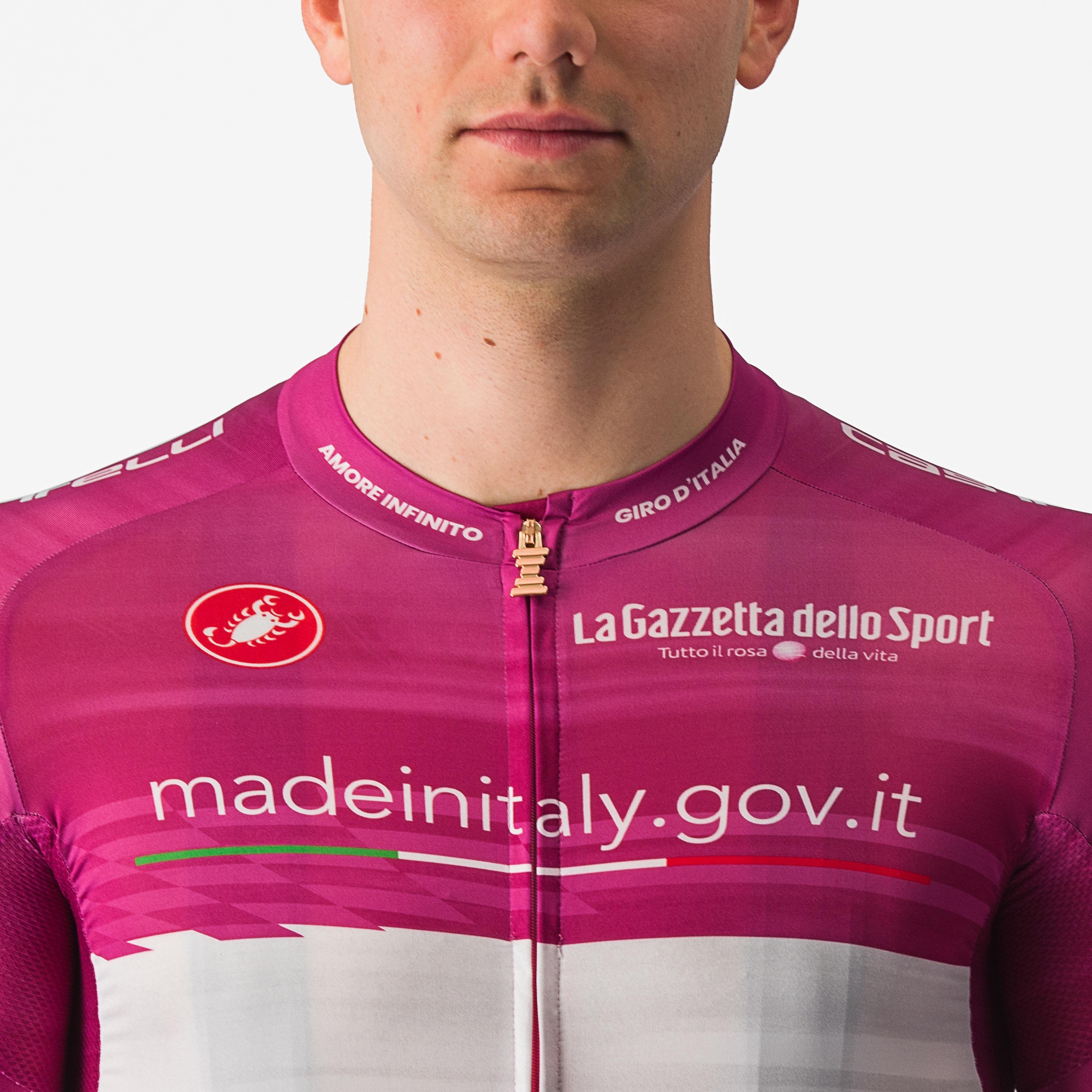 #giro106 race jersey - ciclamino - castelli