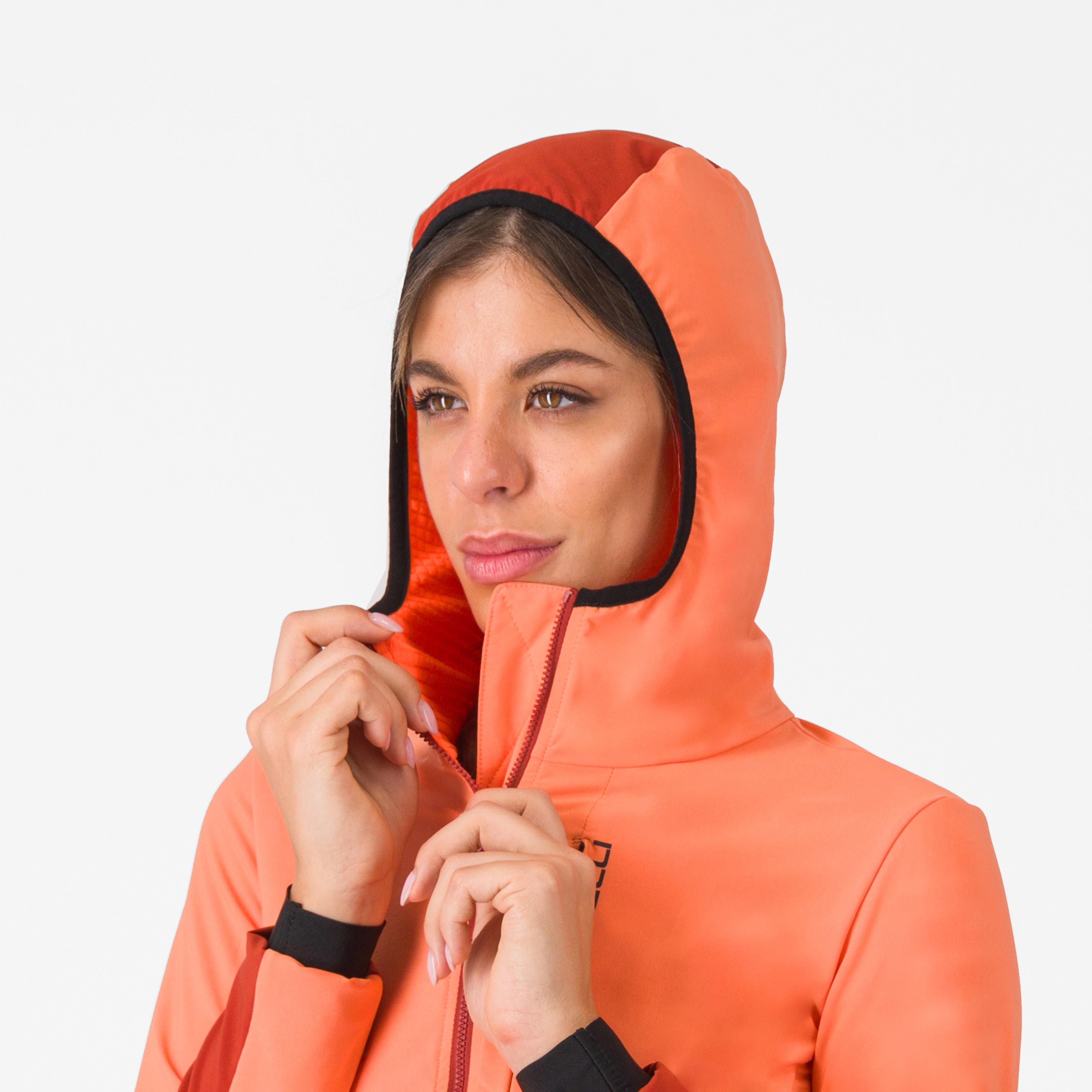 Fly unltd w jacket - melon/red ochre - castelli
