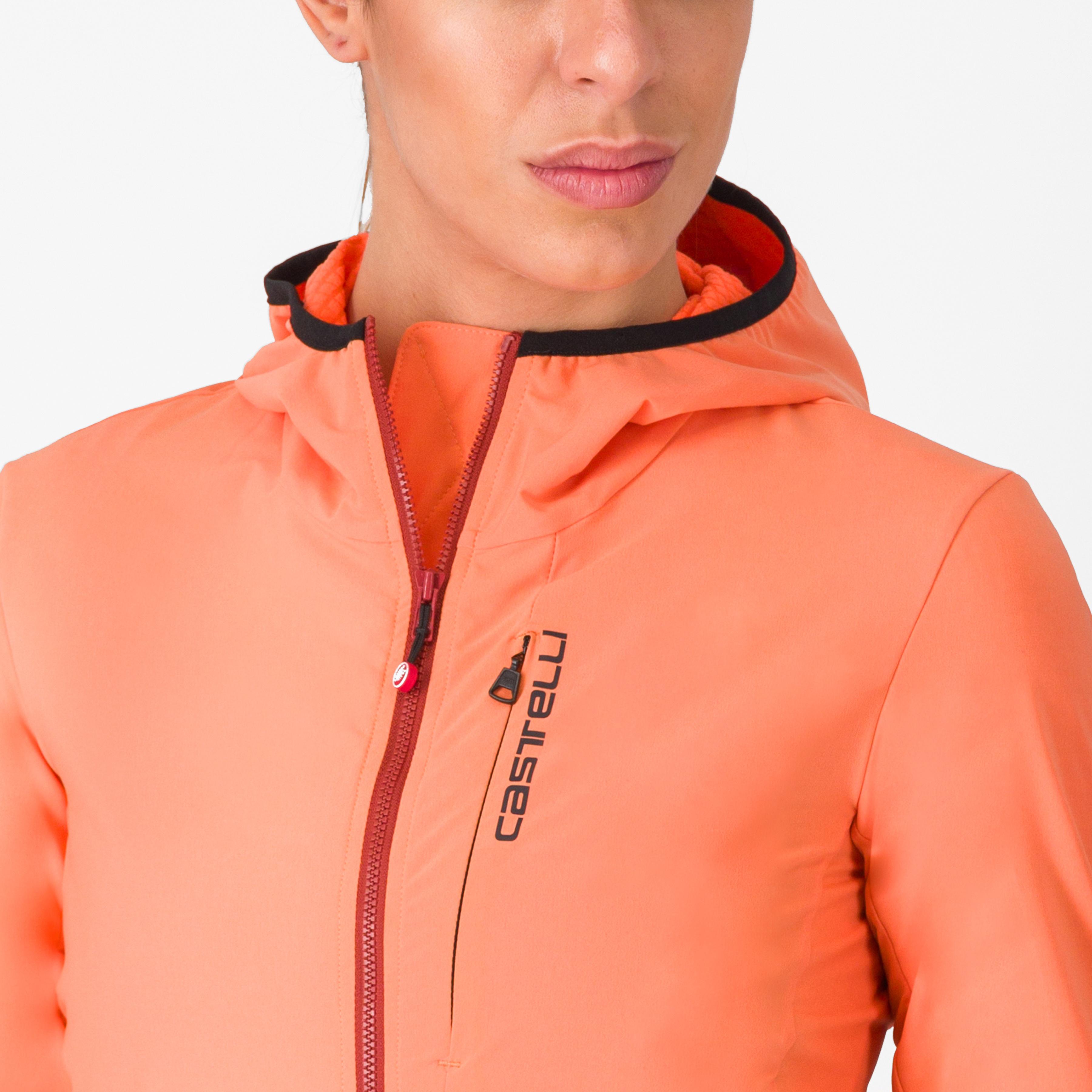Fly unltd w jacket - melon/red ochre - castelli