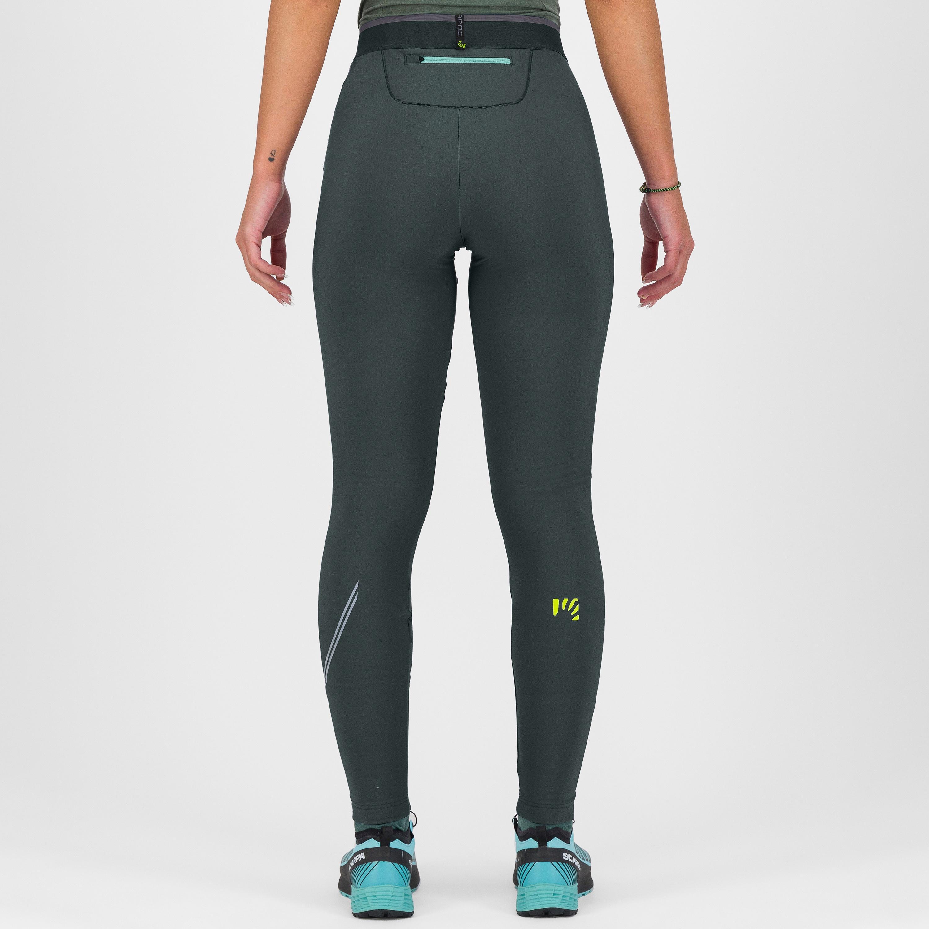 Federa w tights - black sand/ aqua sky - karpos
