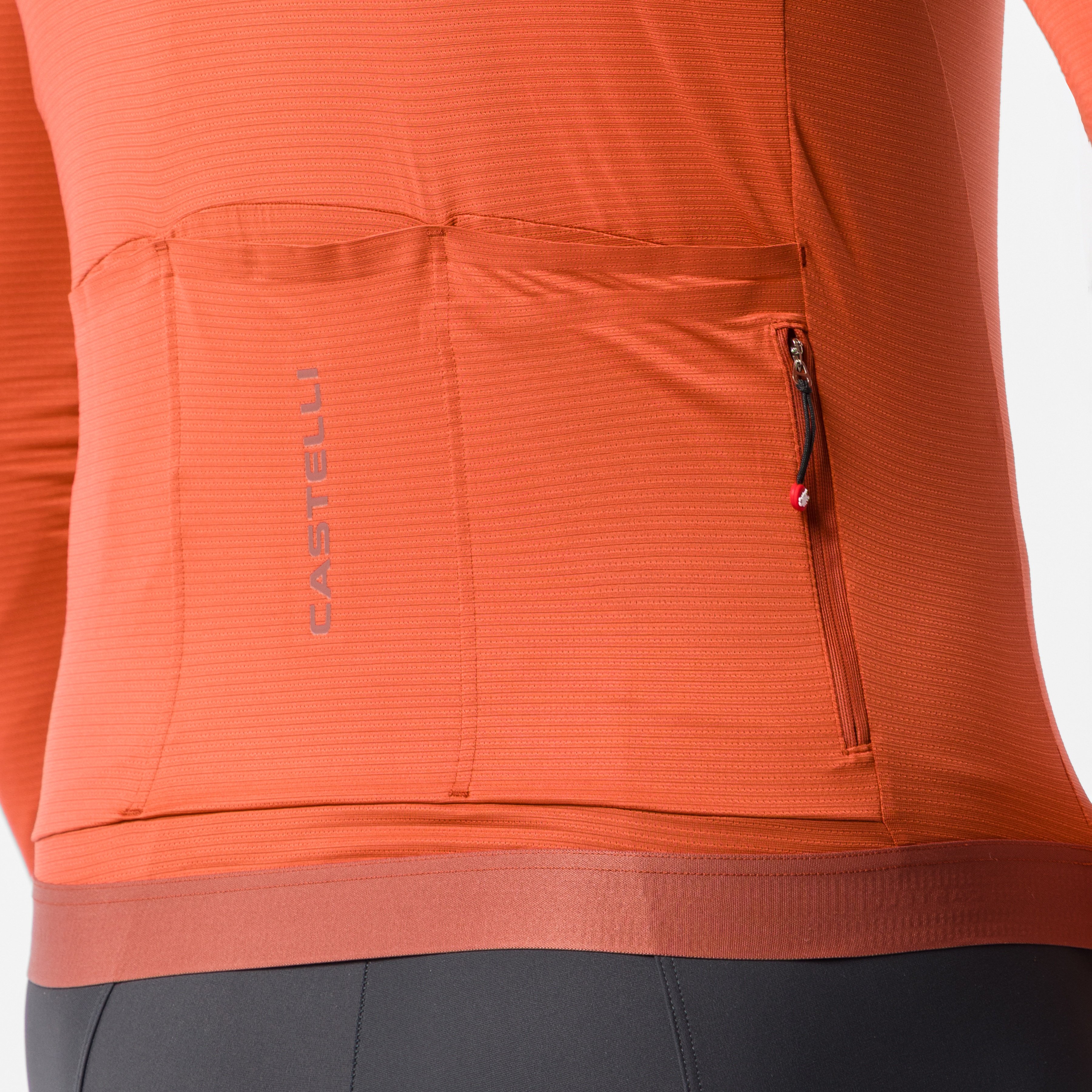 Espresso 2 ls jersey - paprika - castelli