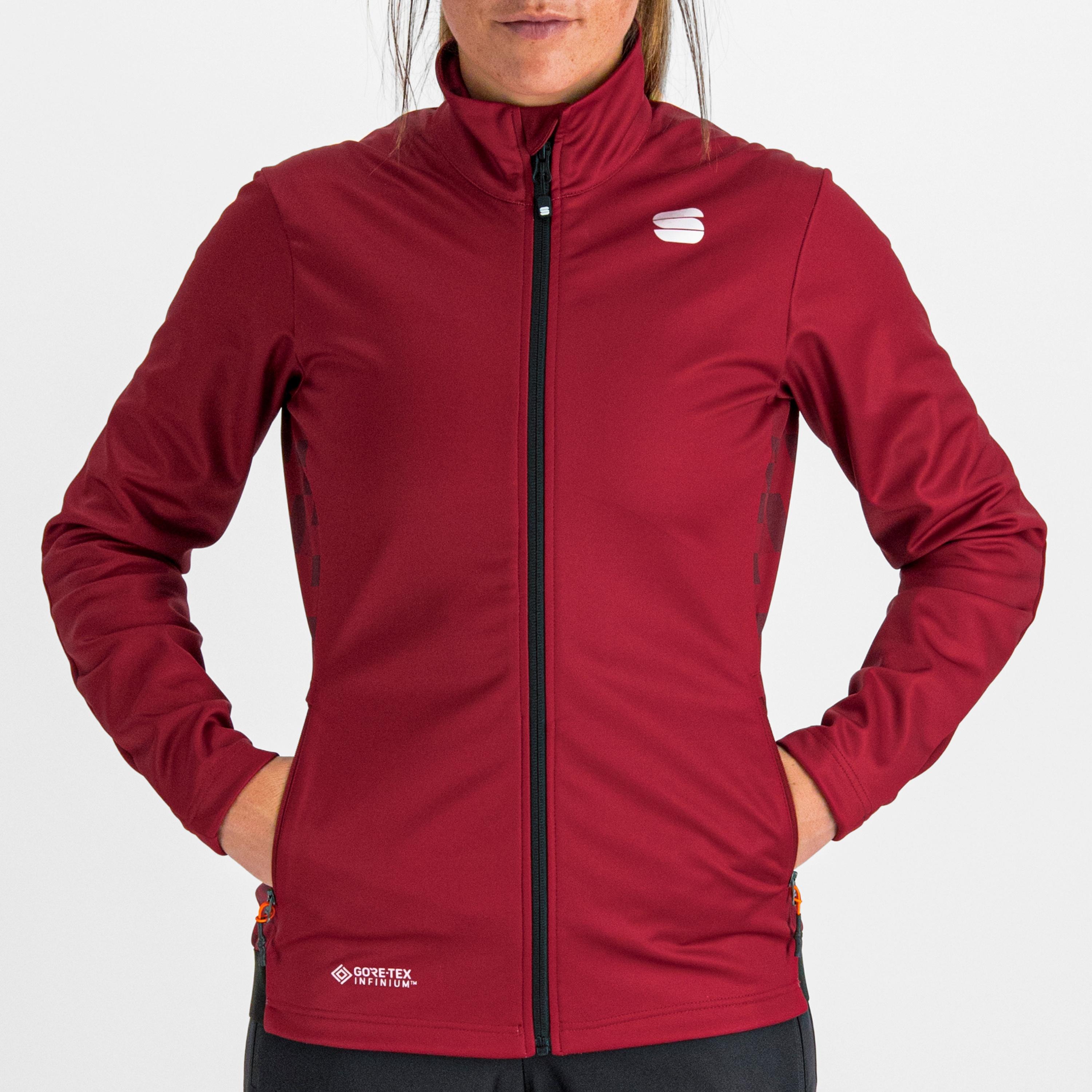 Squadra w jacket - red rumba - sportful
