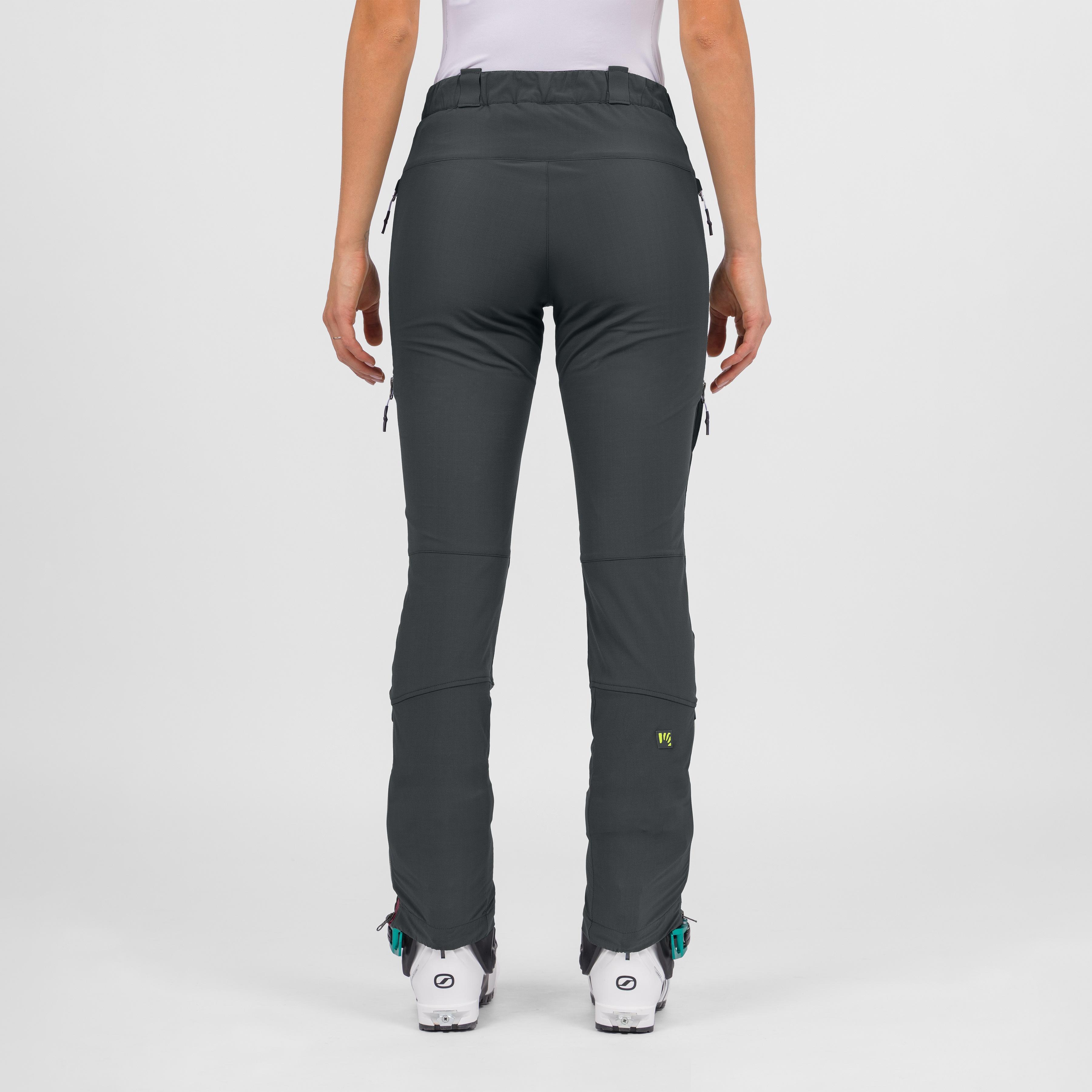 San martino 2.0 w pants - woodl.gray/crimson - karpos
