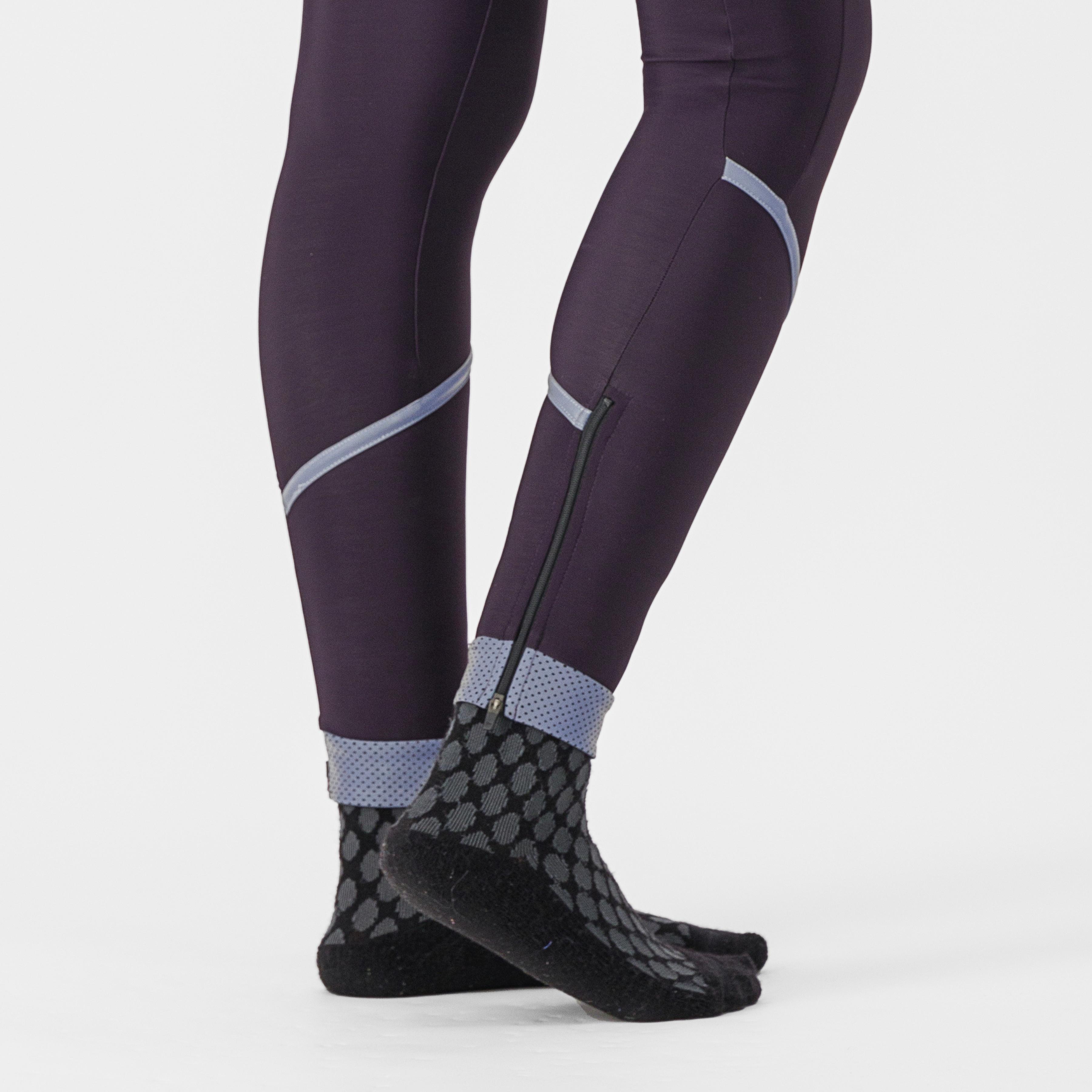 Velocissima thermal tight - dark night shade/silver reflex - castelli