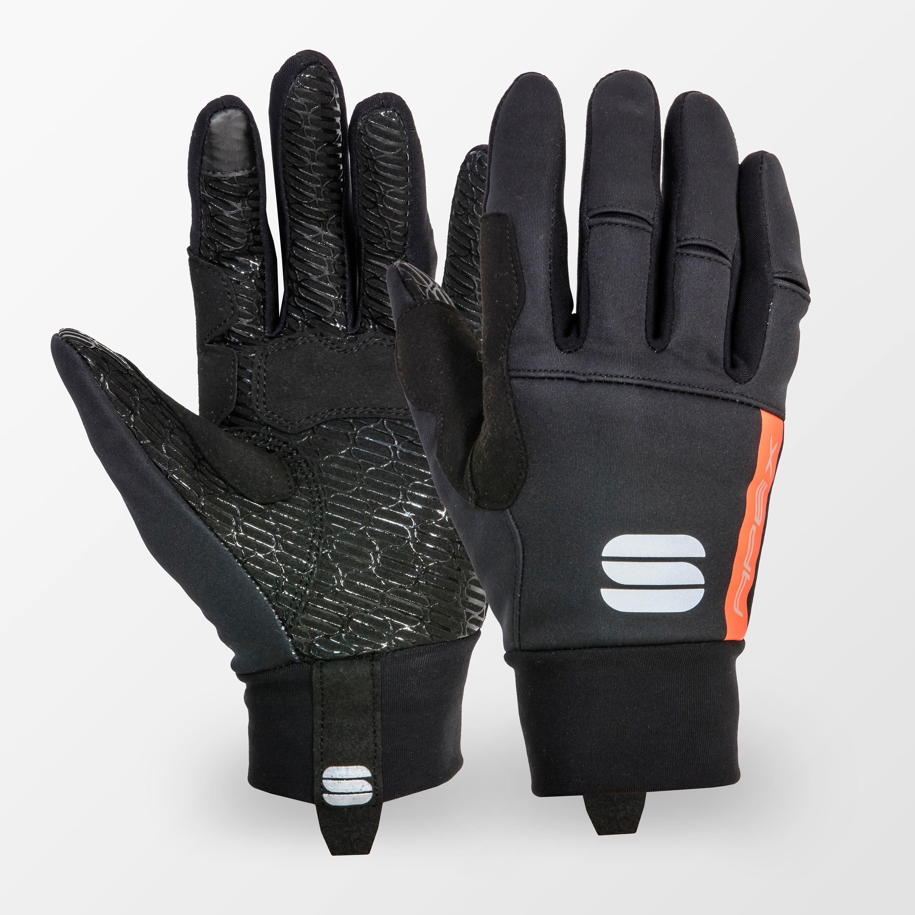 Apex glove - black black - sportful