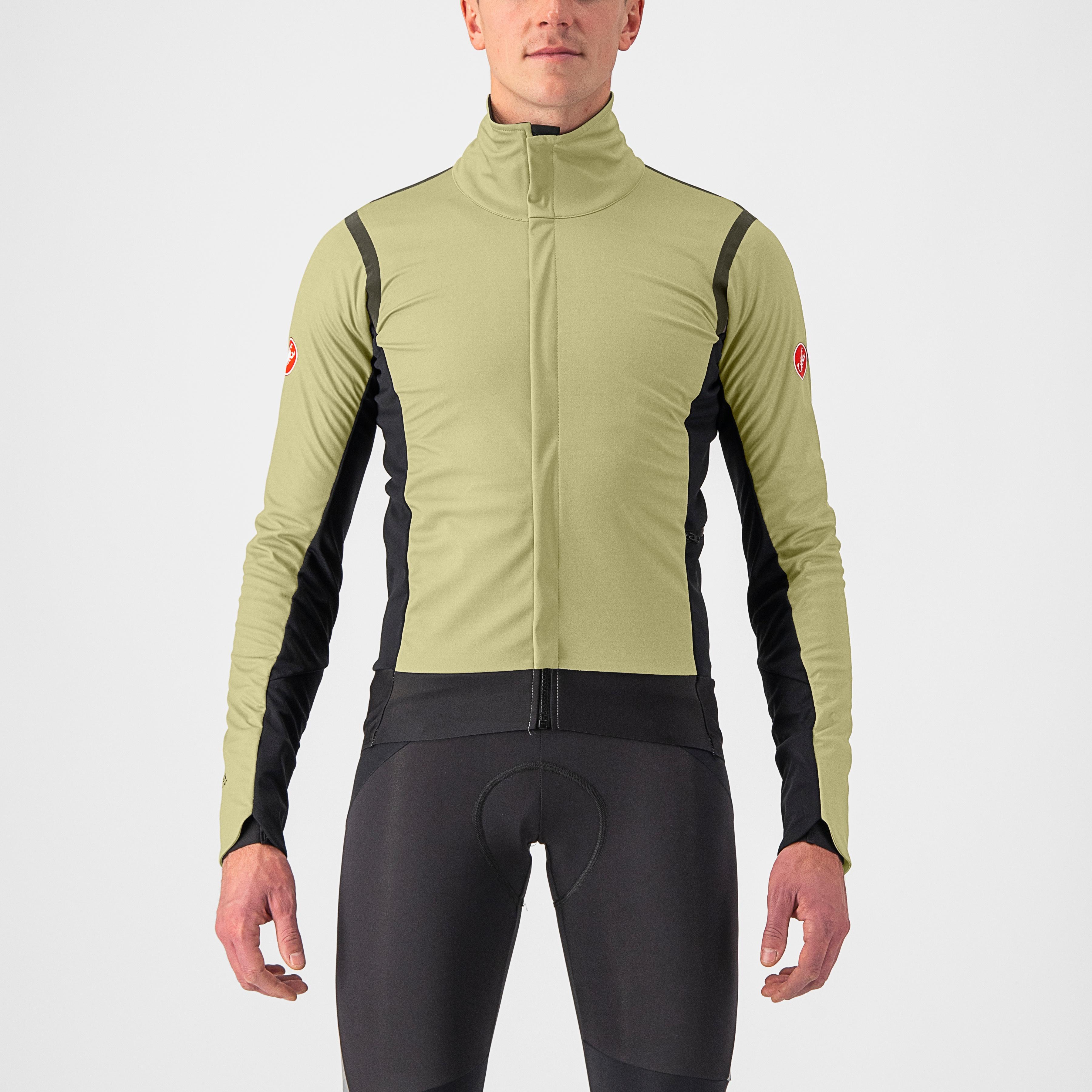 Alpha ros 2 jacket - green tea/military green-milit - castelli