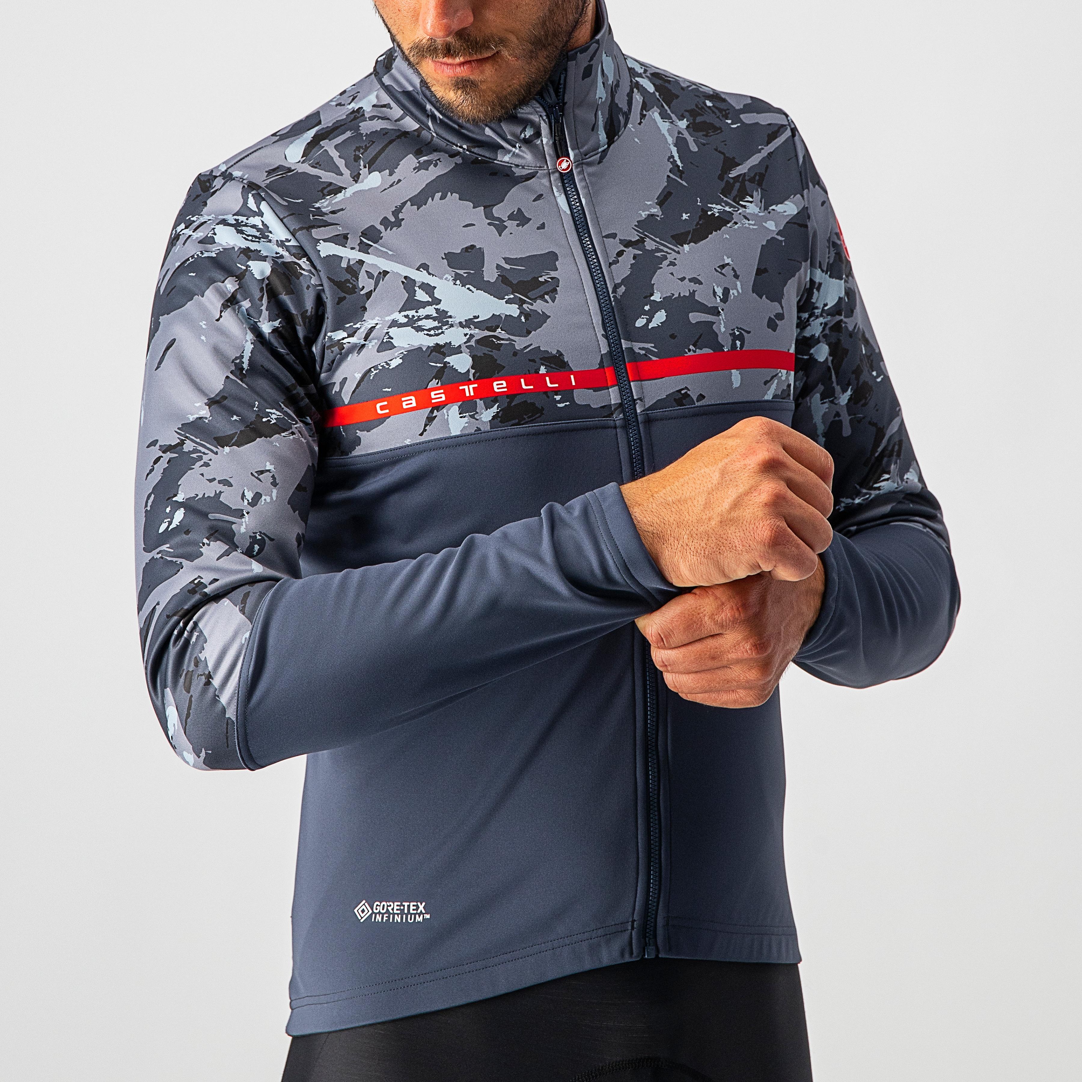 Finestre jacket - dark steel blue/vortex gray - castelli