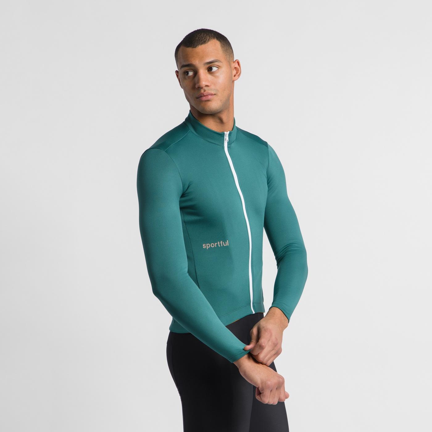 Classic thermal jersey - smoky emerald - sportful