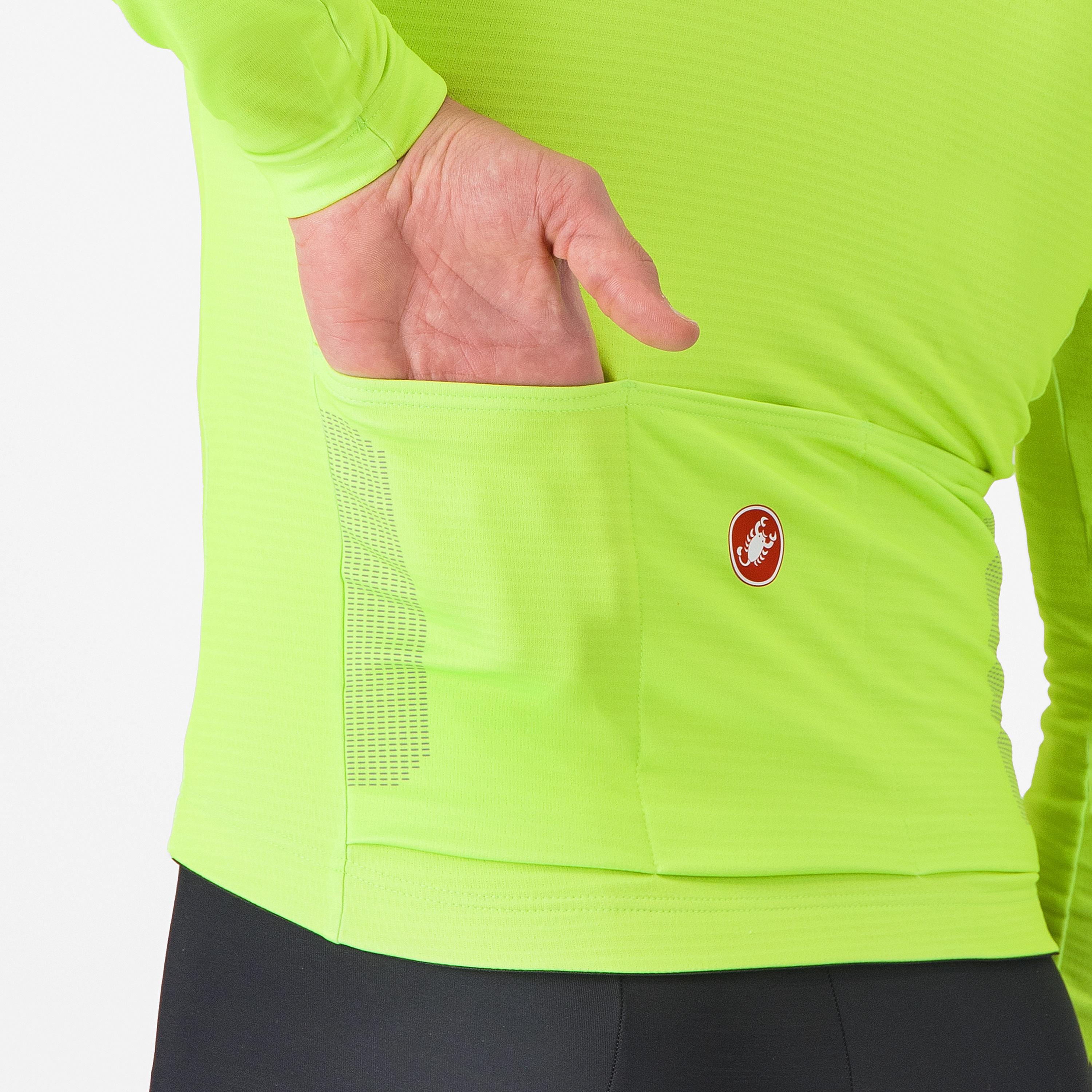 Puro 4 jersey - electric lime - castelli