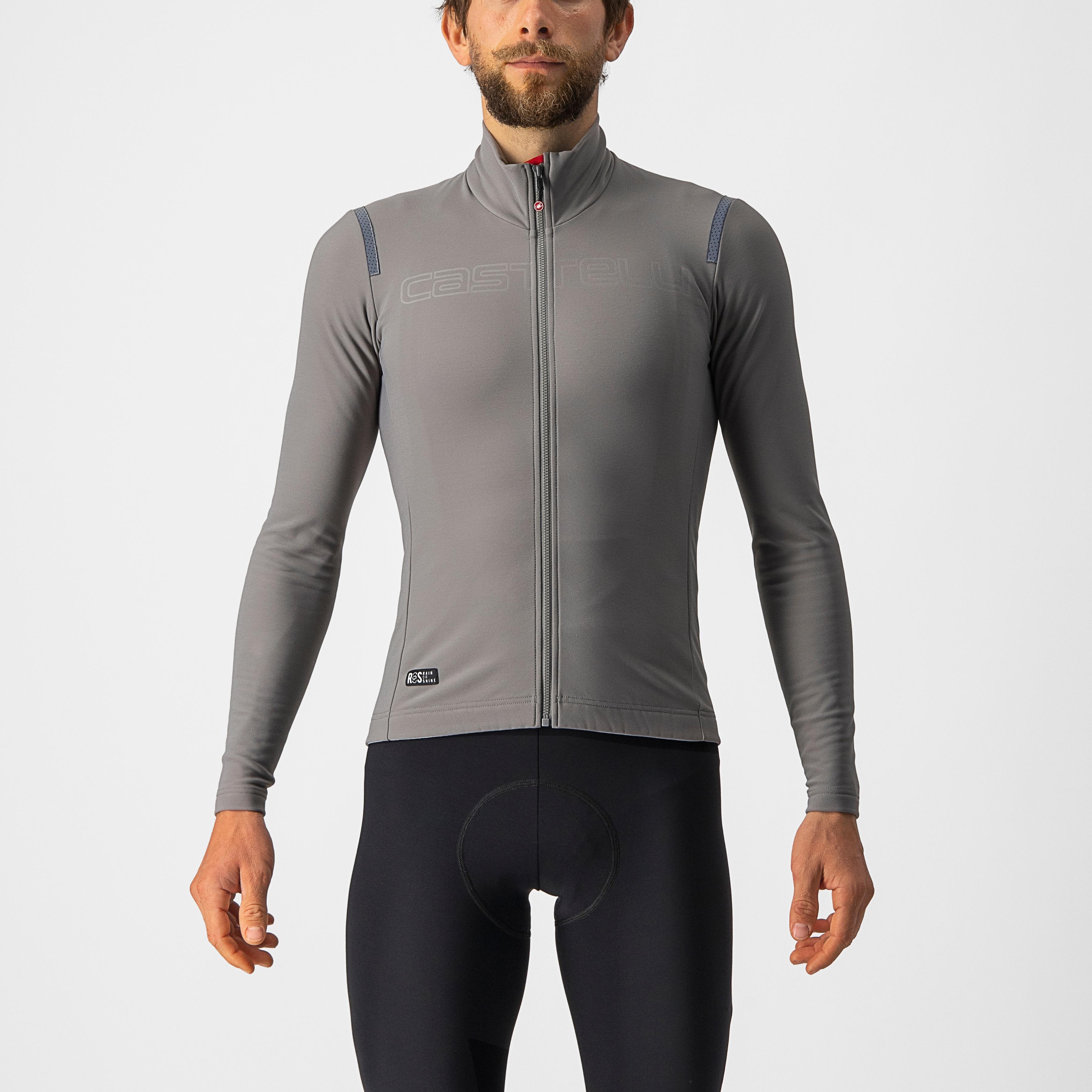 Tutto nano ros jersey - nickel gray - castelli