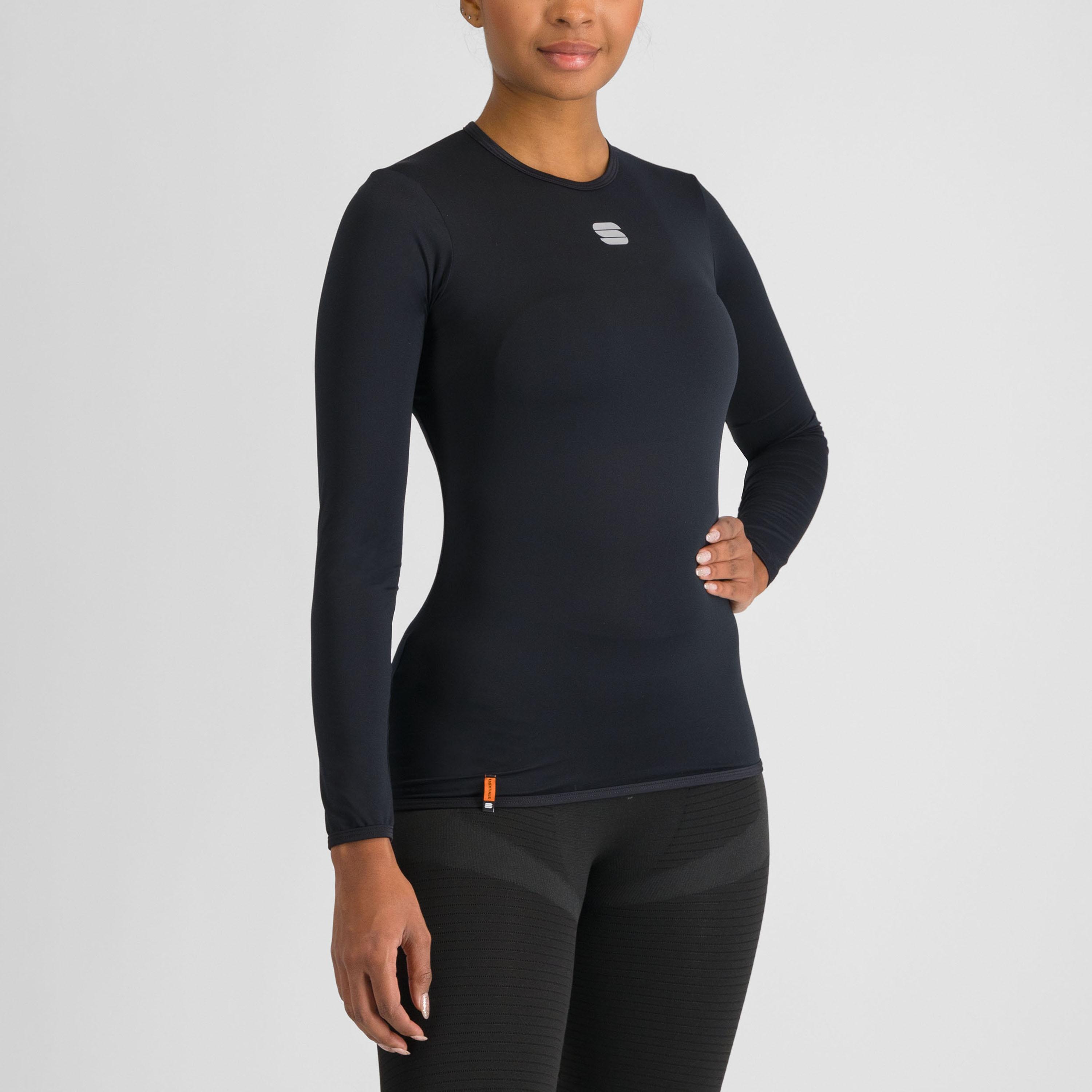 Light w tee ls - black - sportful